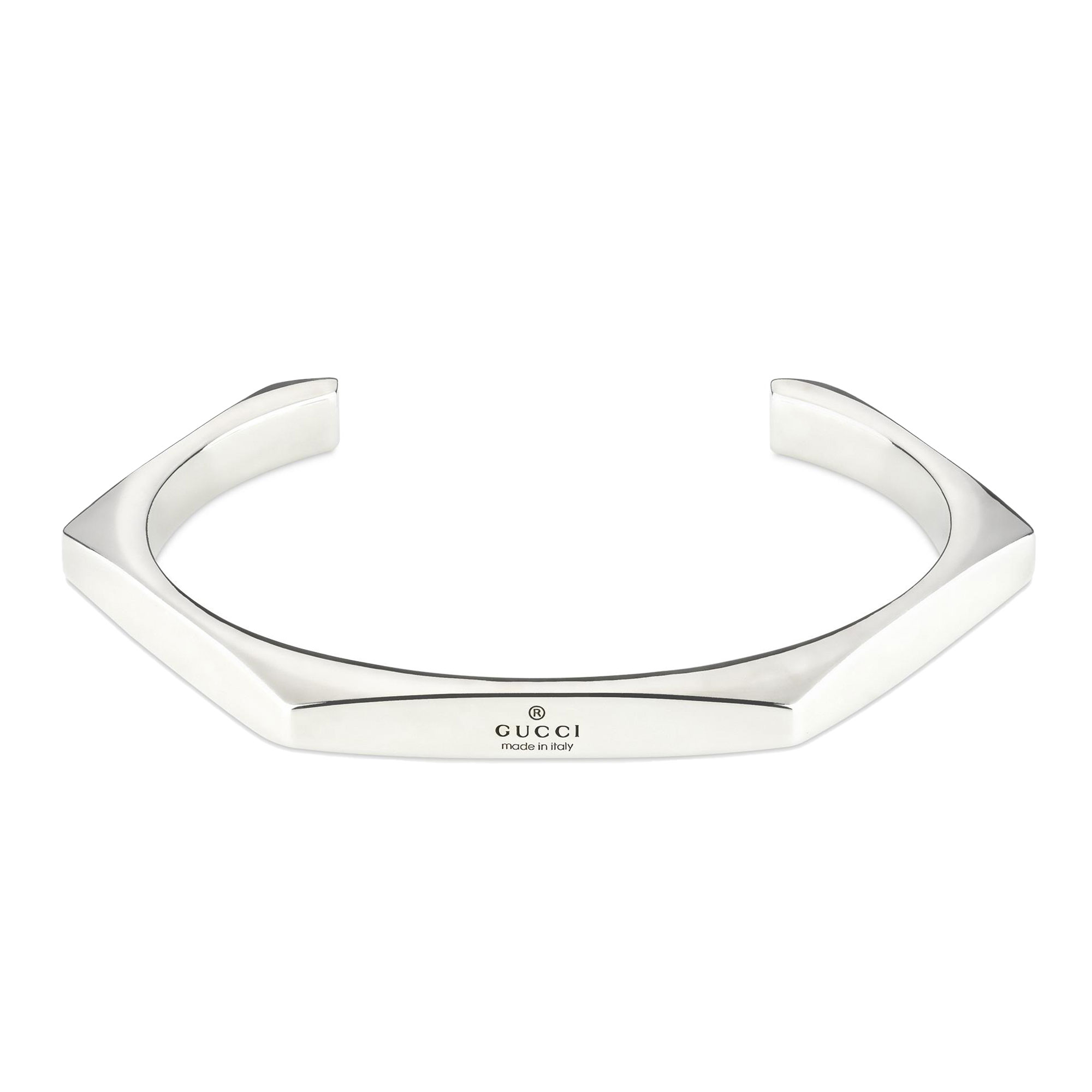 BRACCIALE TRADEMARK RIGIDO GEOMETRICO - immagine 2