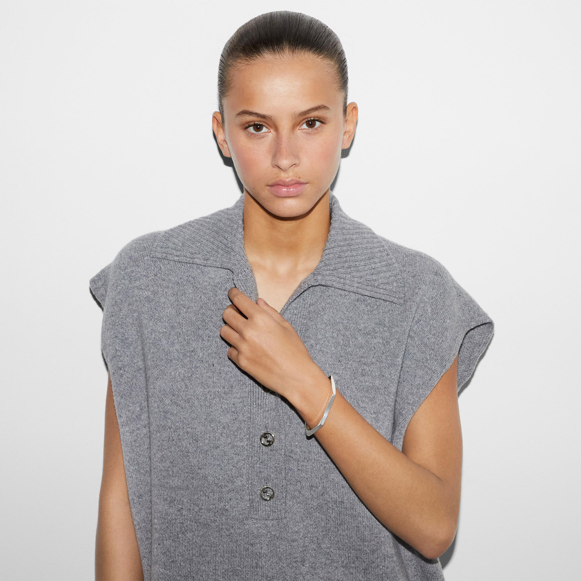 BRACCIALE TRADEMARK RIGIDO GEOMETRICO - immagine 5