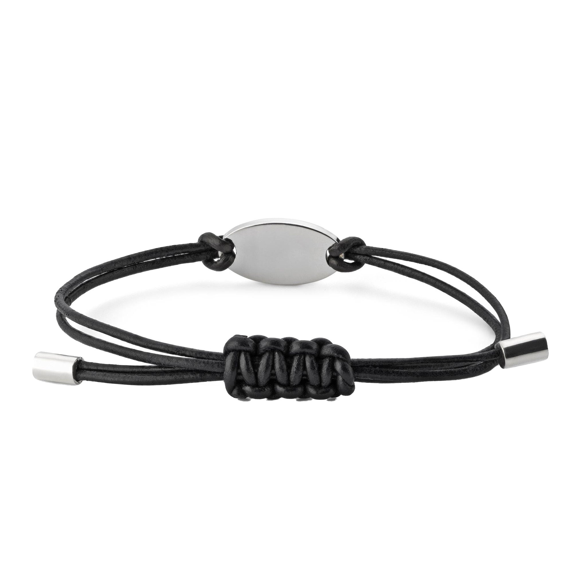 TRADEMARK CORD BRACELET WITH TAG - Image 2