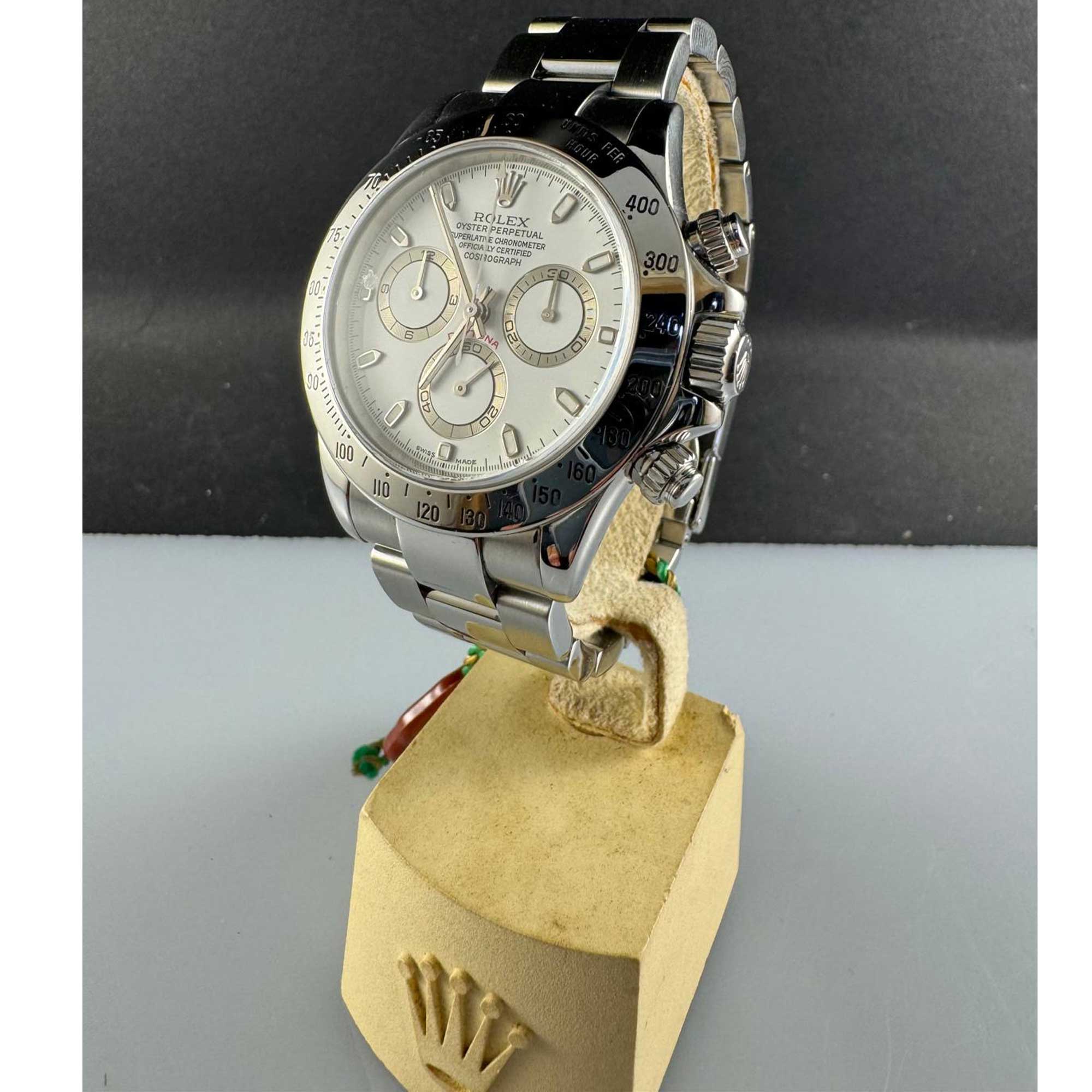 Rolex with steel case and bracelet Daytona model - Image 4