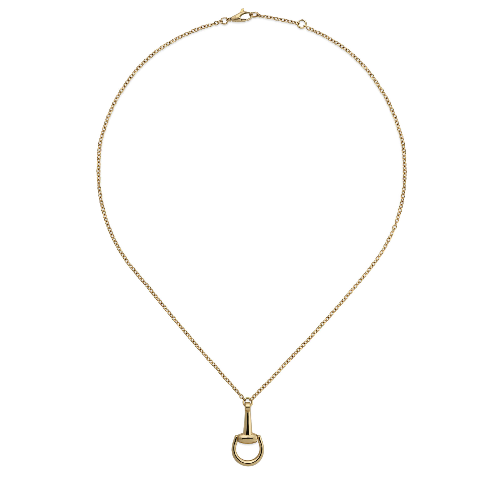 COLLANA HORSEBIT A CATENA CON MORSETTO ORO GIALLO 18 CARATI