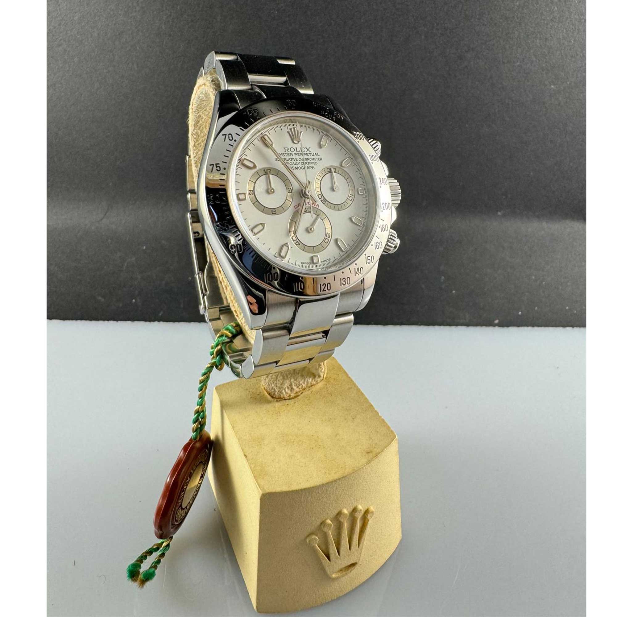 Rolex with steel case and bracelet Daytona model - Image 3