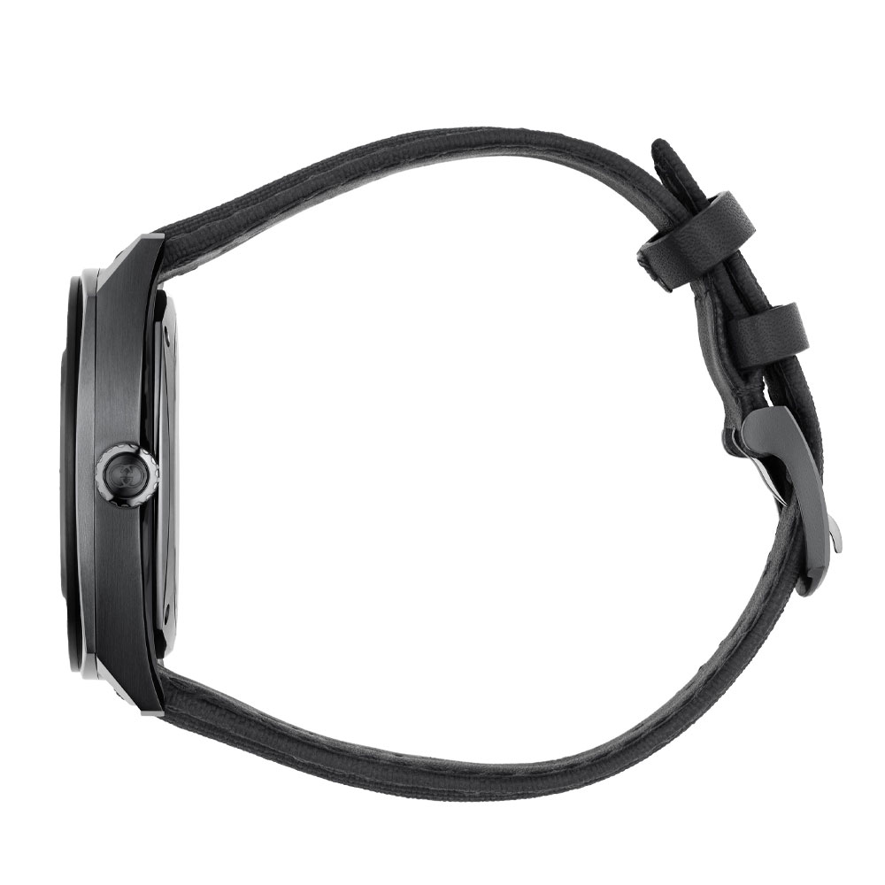 OROLOGIO GUCCI INTERLOCKING quadrante nero 41 MM - immagine 2