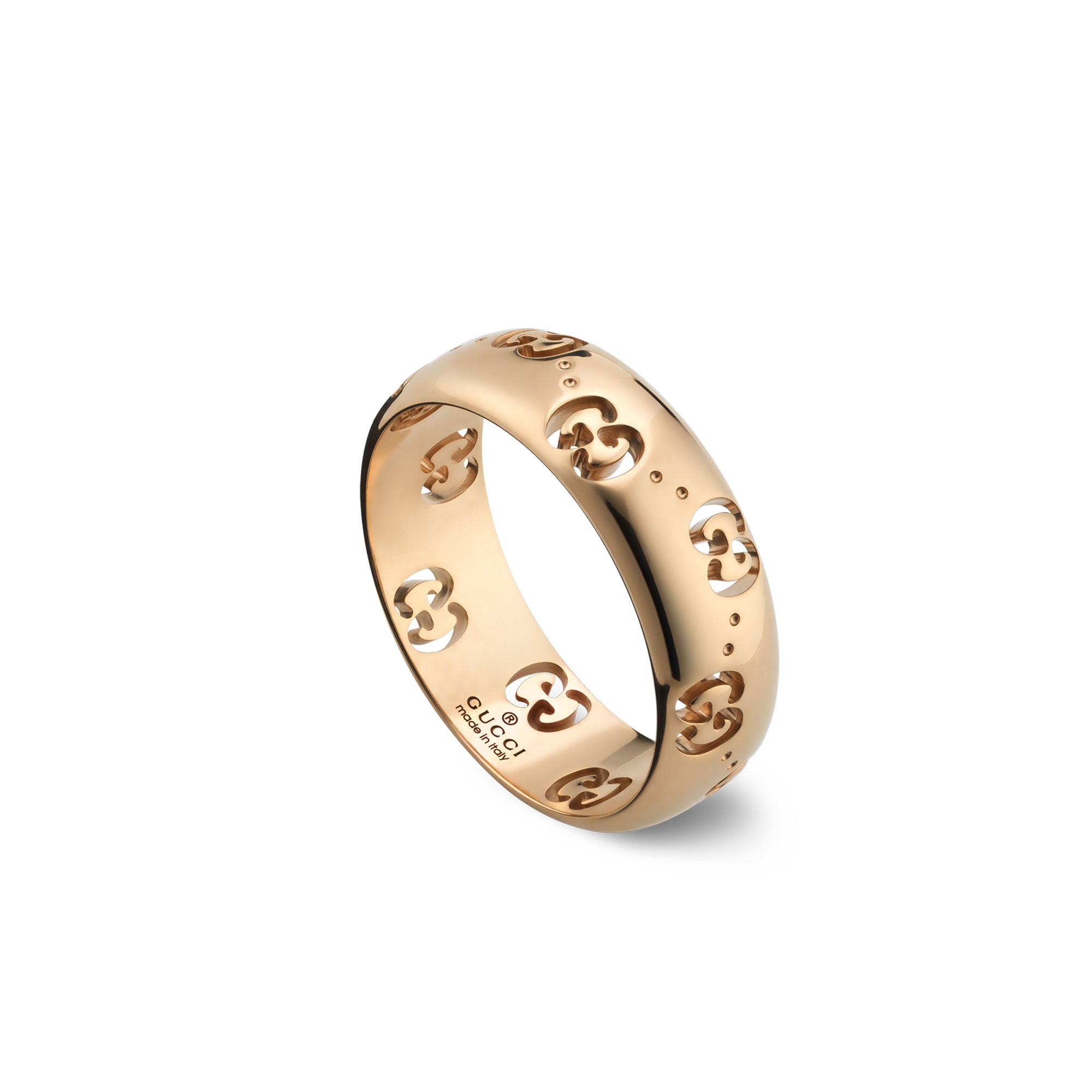 ICON 18K GG ROSE GOLD THIN RING