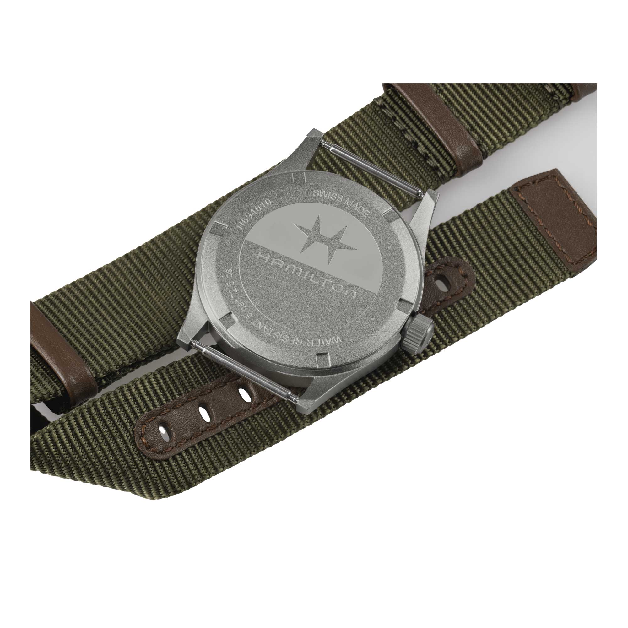 KHAKI FIELD QUARTZ QUADRANTE BIANCO 38 MM - immagine 4