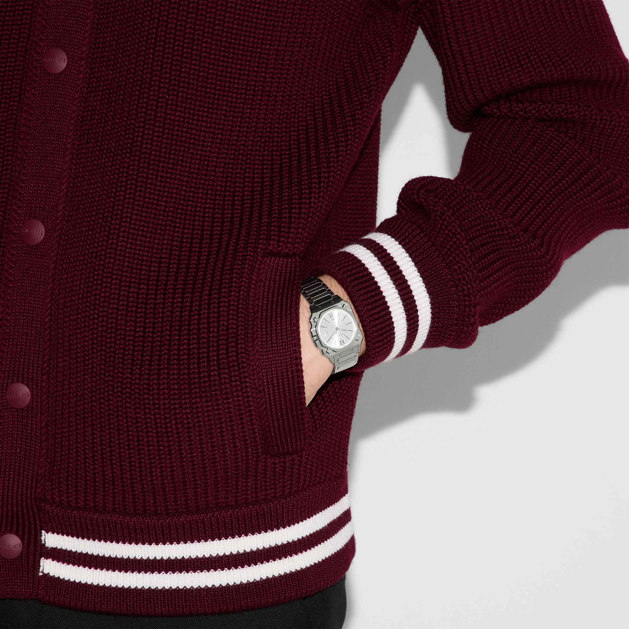 OROLOGIO G-FLAT 30 MM quadrante argento galvanizzato con numeri romani - immagine 4