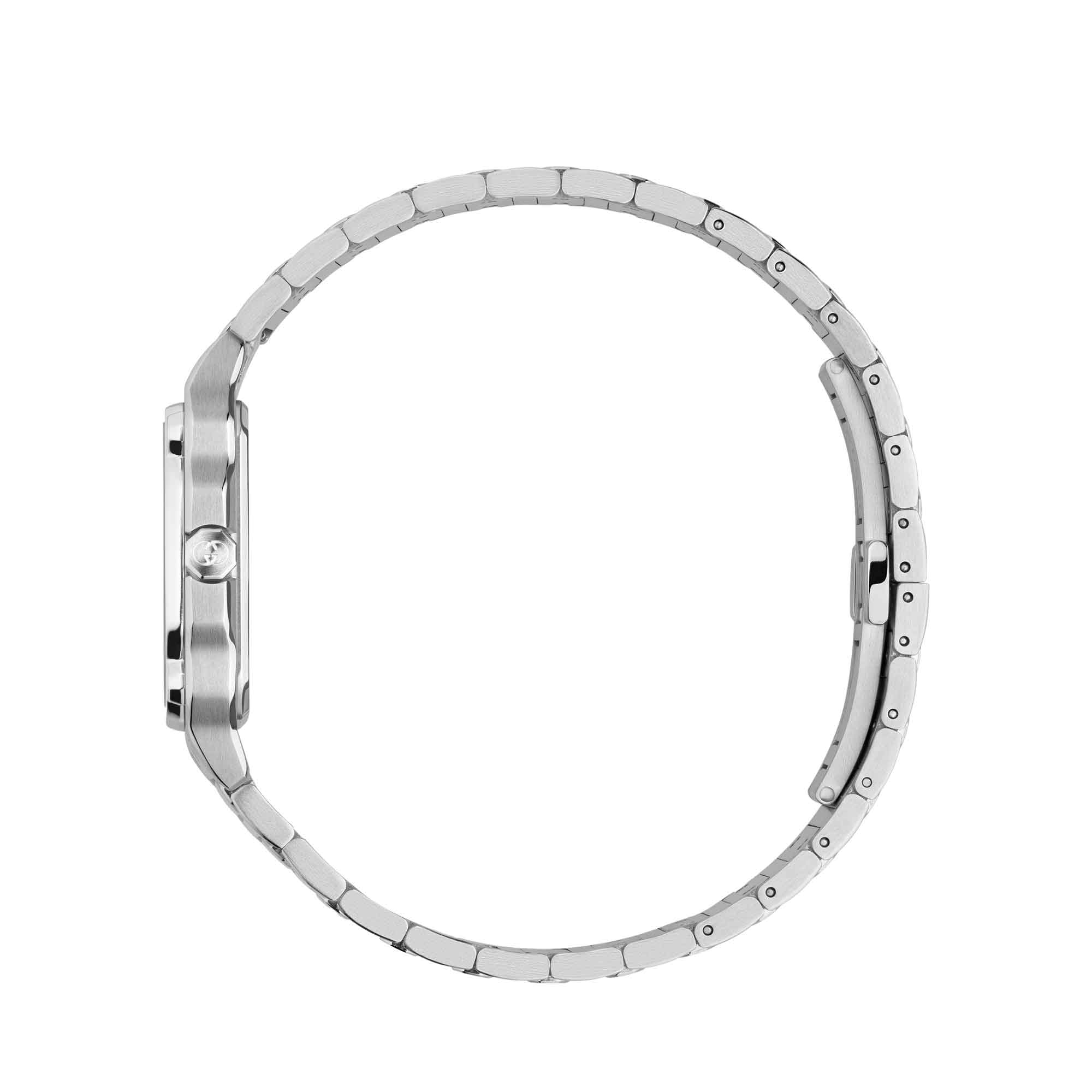 OROLOGIO G-FLAT 30 MM quadrante nero galvanizzato con finestra della data - immagine 3