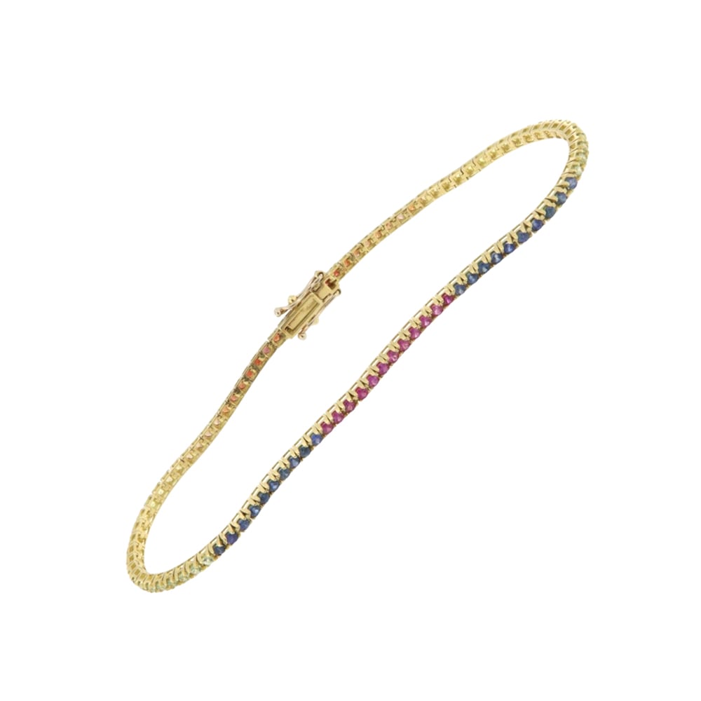 I gioielli del sole Bracciale Tennis Rainbow
