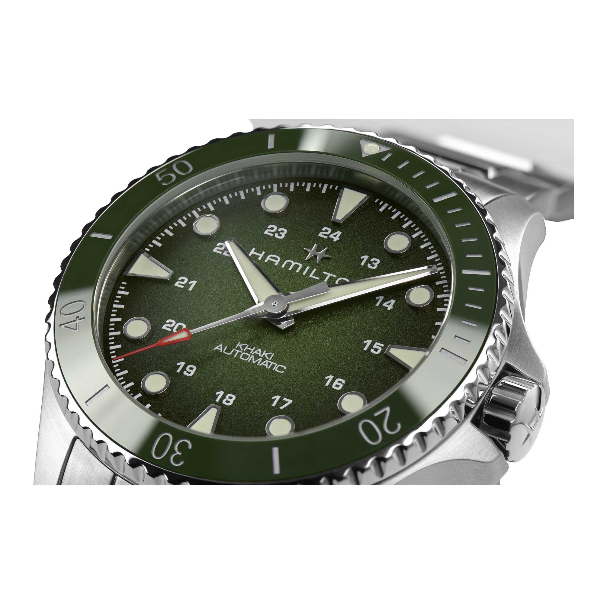KHAKI NAVY SCUBA AUTO QUADRANTE EFFETTO SFUMATO 43 MM - immagine 3