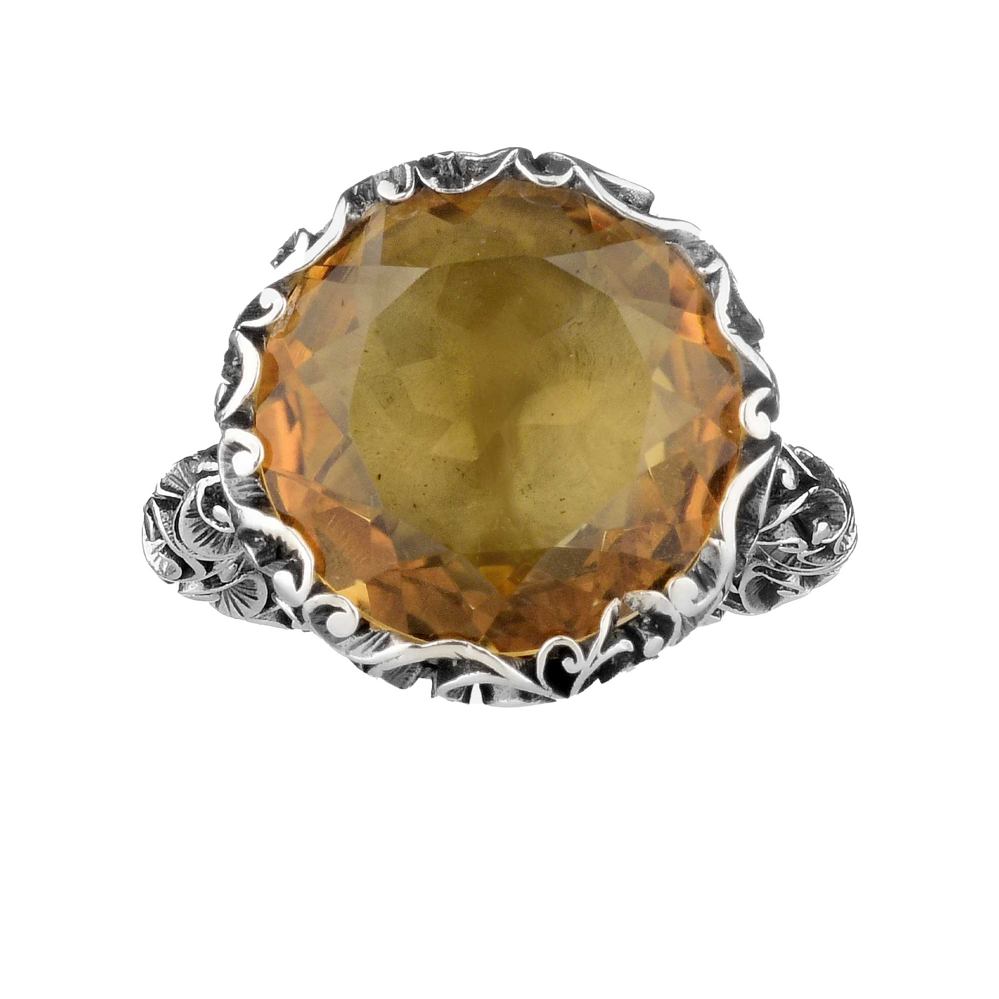 GROUMETTE RING WITH ROUND CABOCHON STONE - Image 2