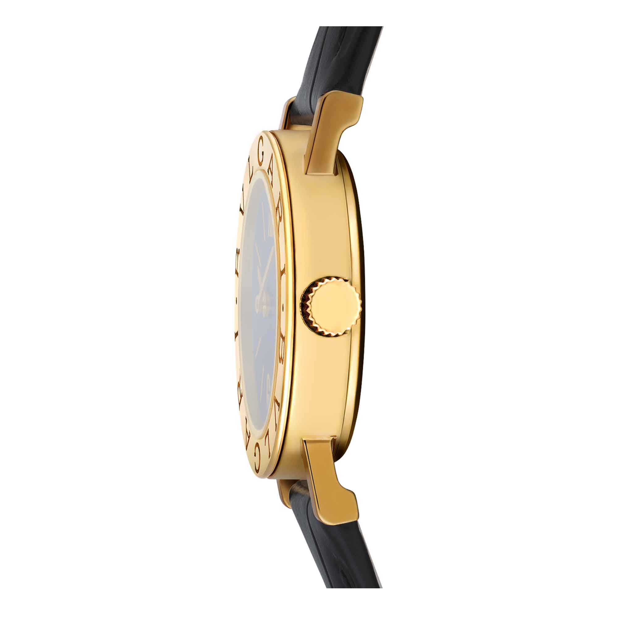 Orologio Bvlgari Bvlgari quadrante opalino nero e cassa in oro giallo - immagine 3