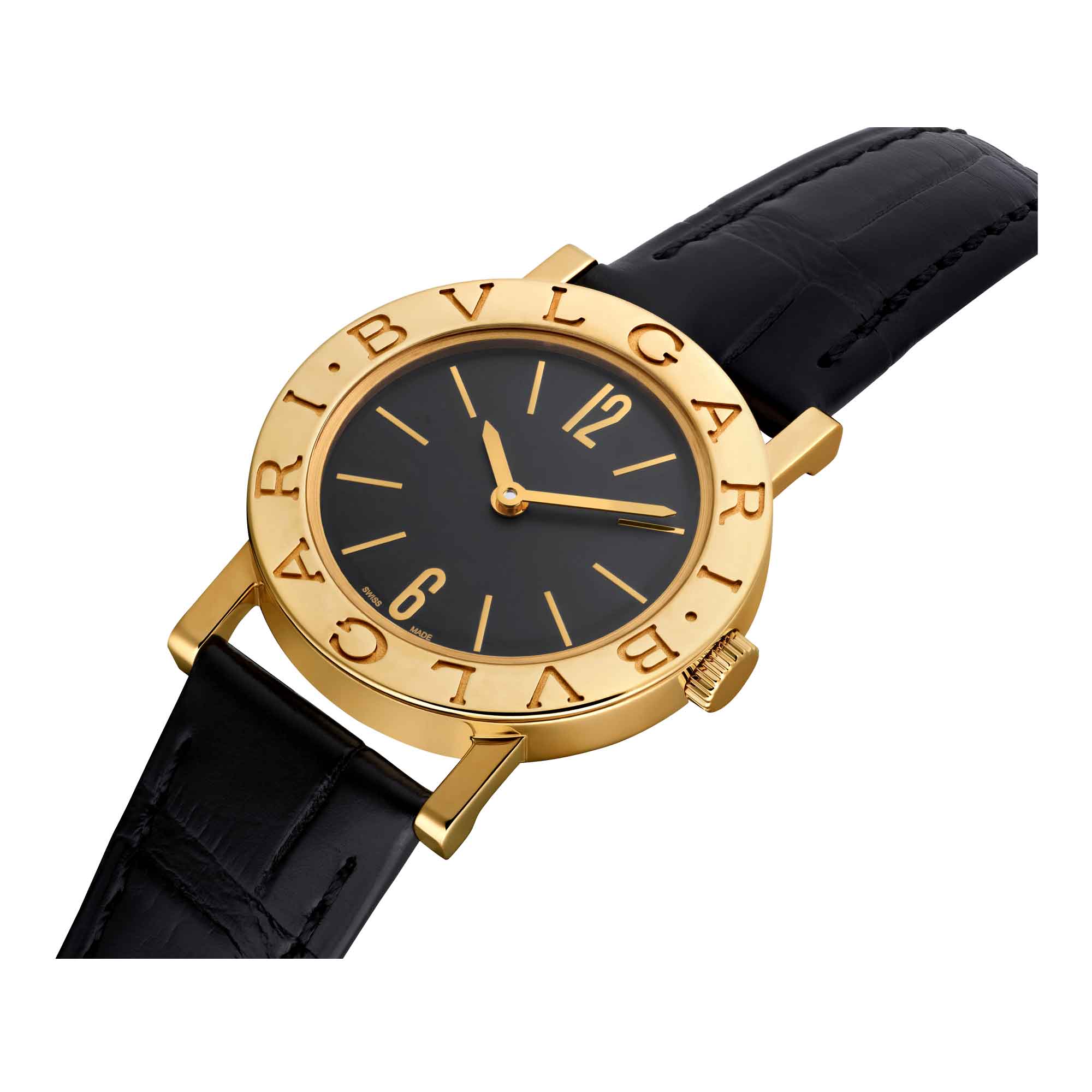 Orologio Bvlgari Bvlgari quadrante opalino nero e cassa in oro giallo - immagine 2