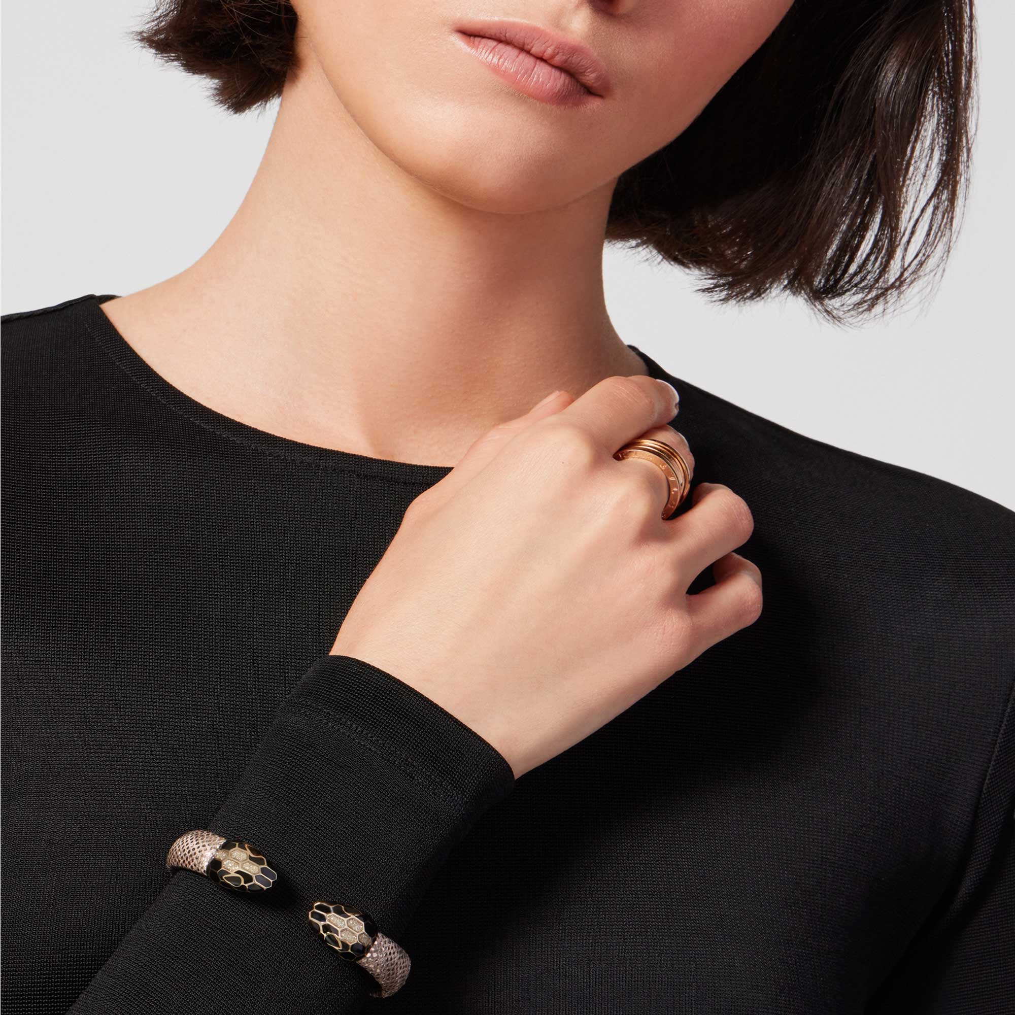 Serpenti Forever Bracciale In Pelle - immagine 2