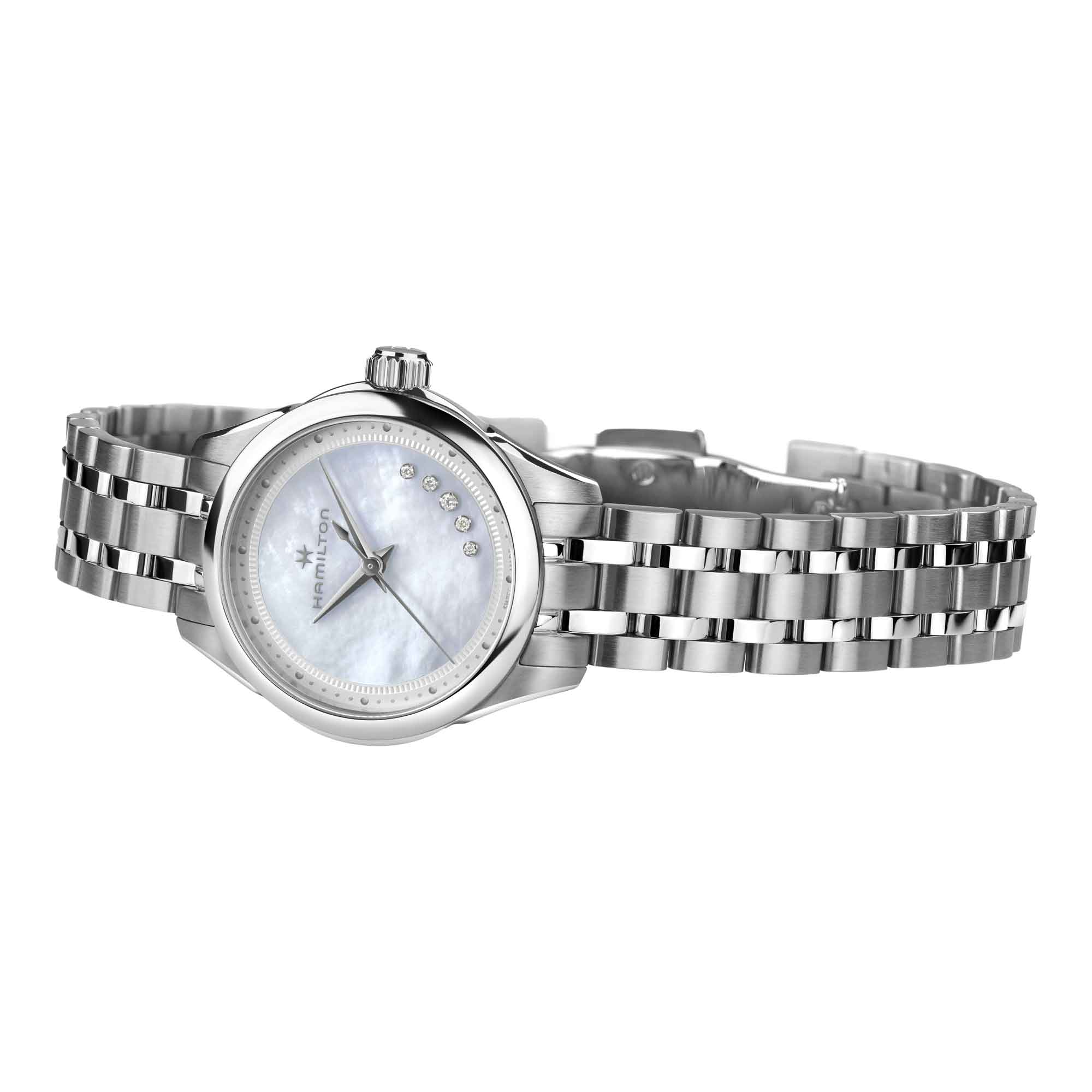 JAZZMASTER LADY QUARTZ QUADRANTE MADREPERLA 26 MM - immagine 2