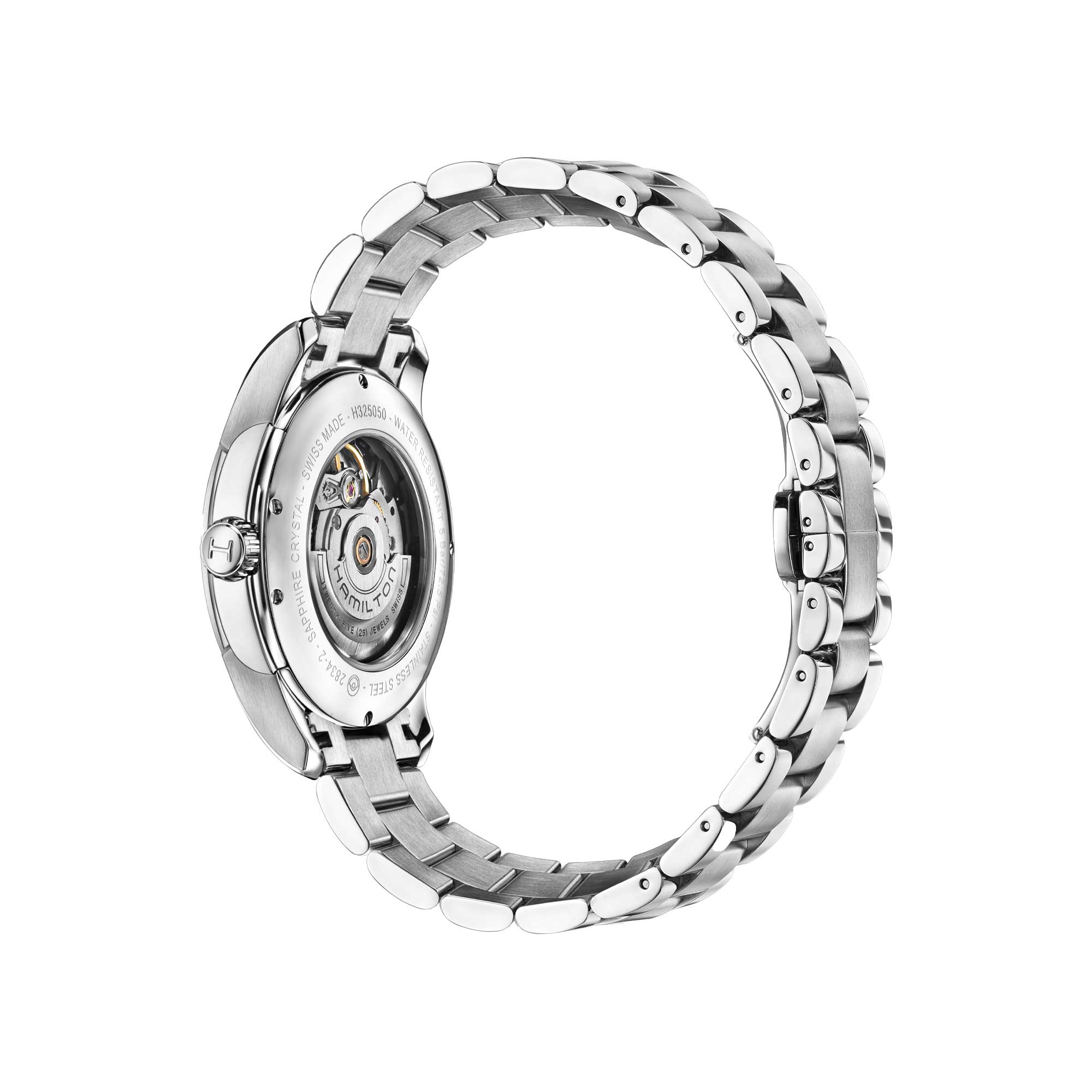 JAZZMASTER DAY DATE AUTO QUADRANTE ARGENTO 40 MM - immagine 2