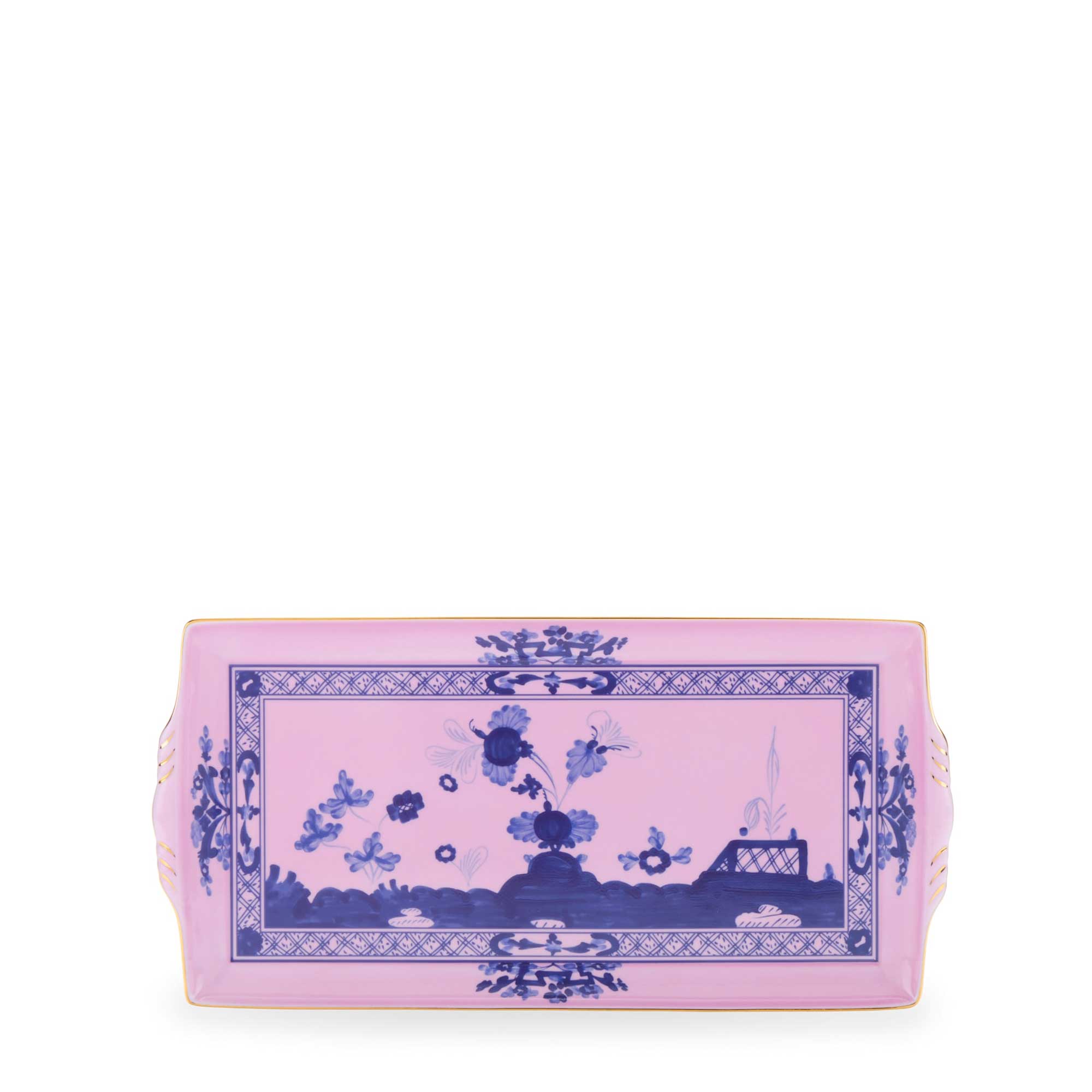 LARGE RECTANGULAR TRAY AZALEA