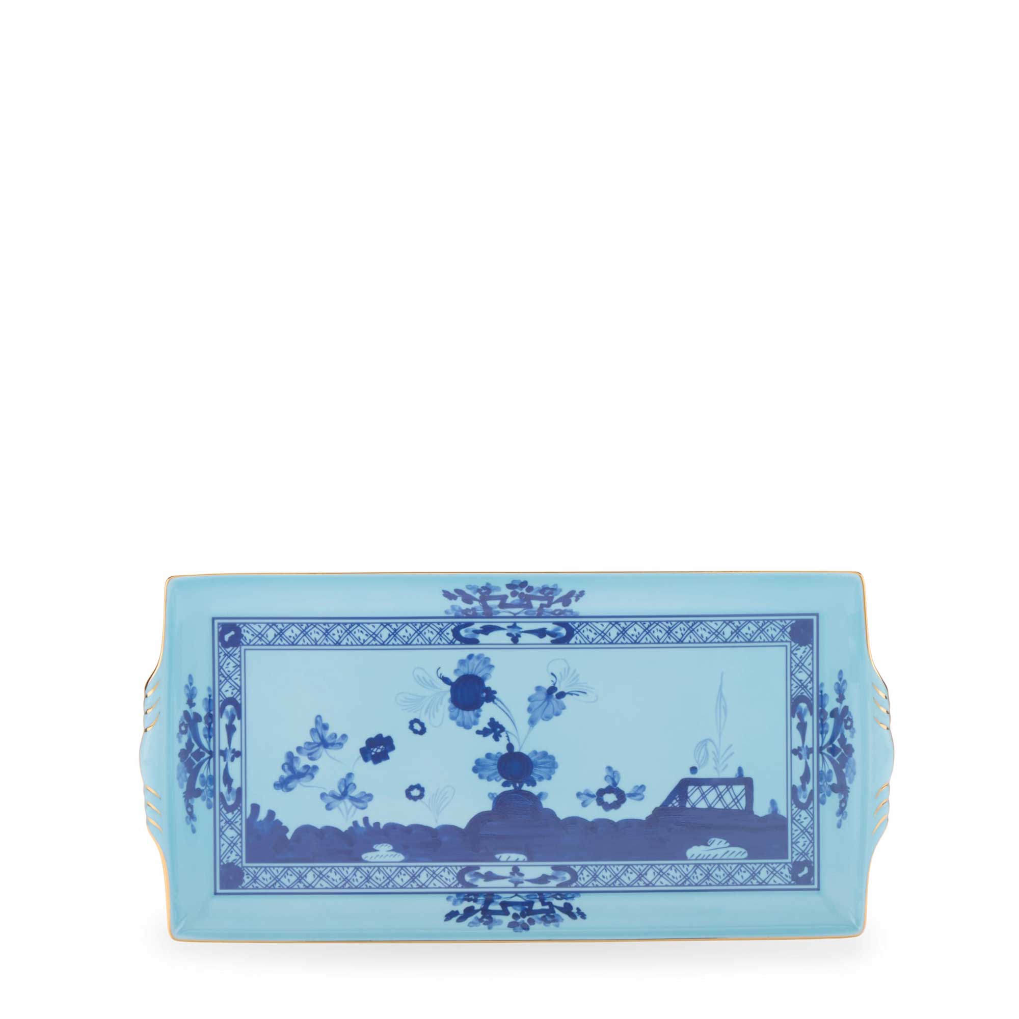 LARGE RECTANGULAR TRAY IRIS