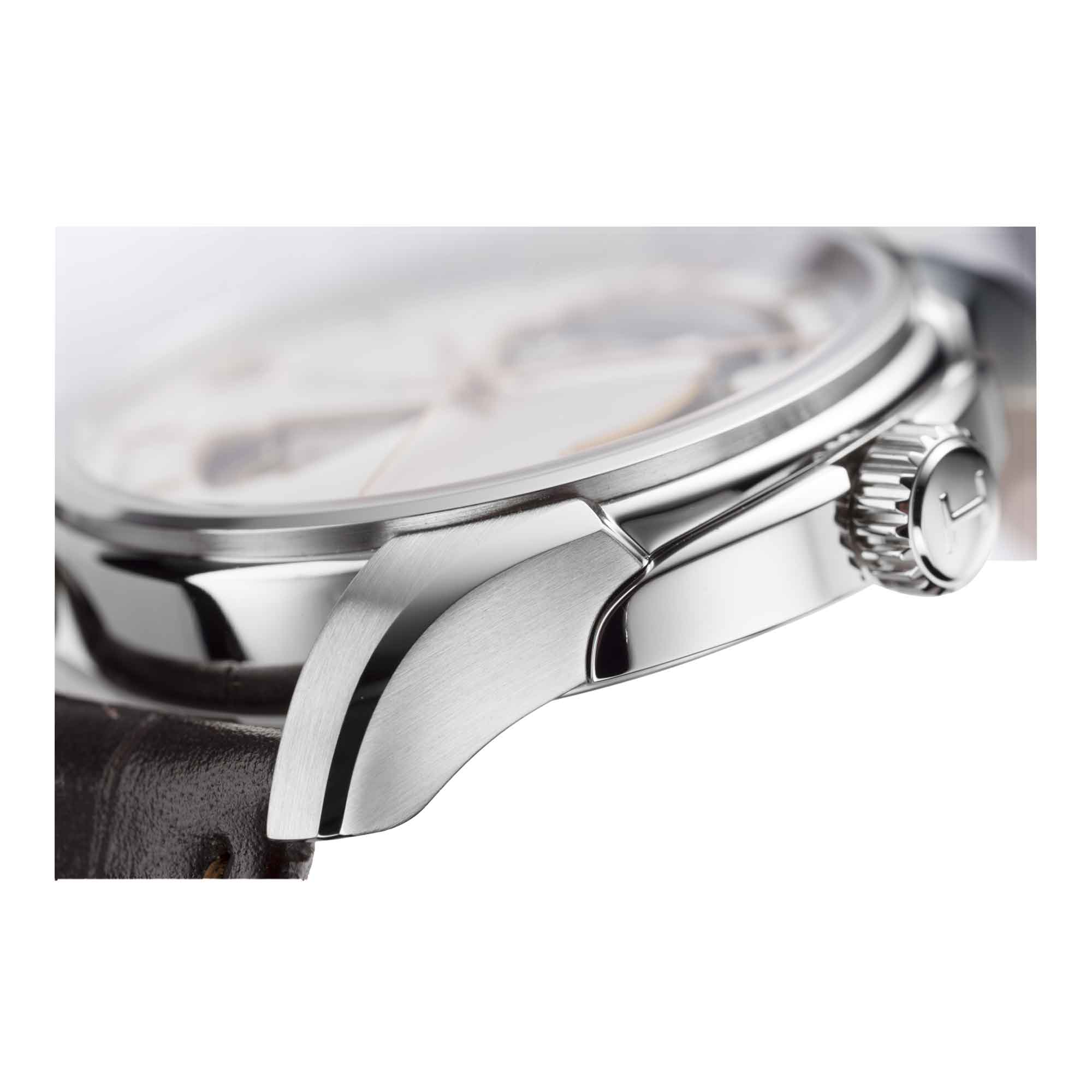 JAZZMASTER OPEN HEART AUTO QUADRANTE ARGENTO 40 MM - immagine 4