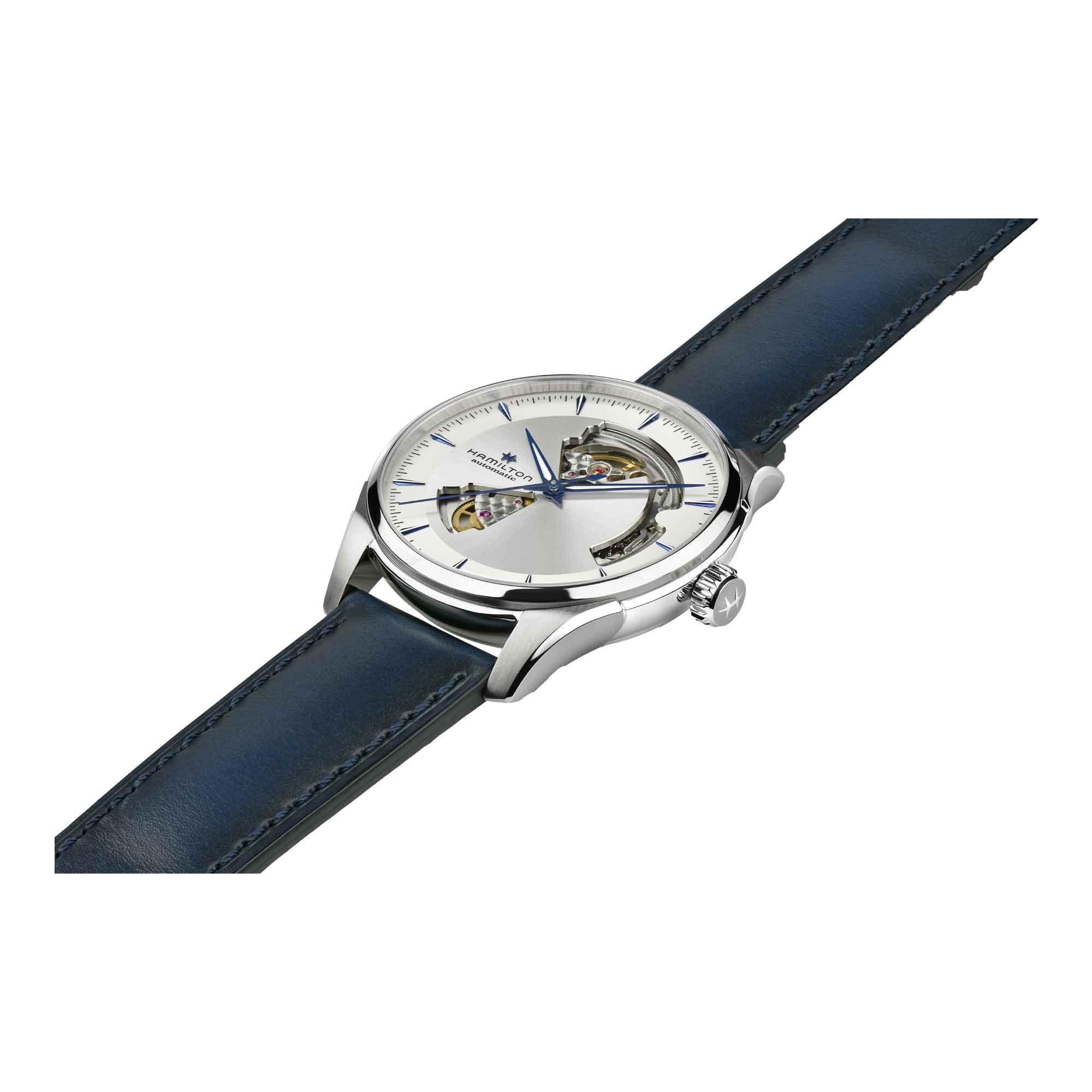 JAZZMASTER OPEN HEART AUTO QUADRANTE ARGENTO 40 MM - immagine 2