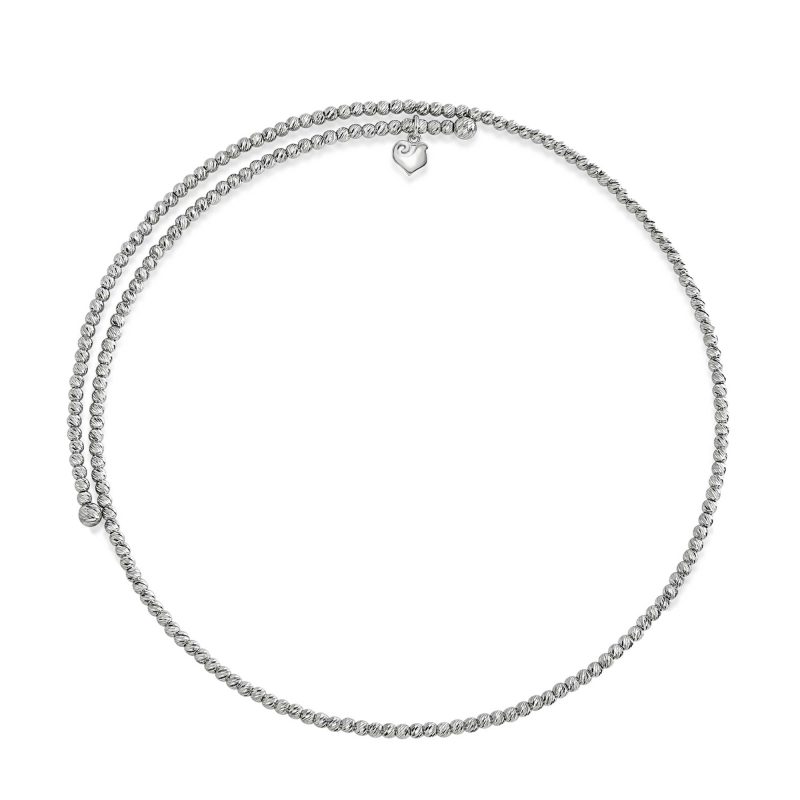 Collana- choker -chantecler et voilà argento