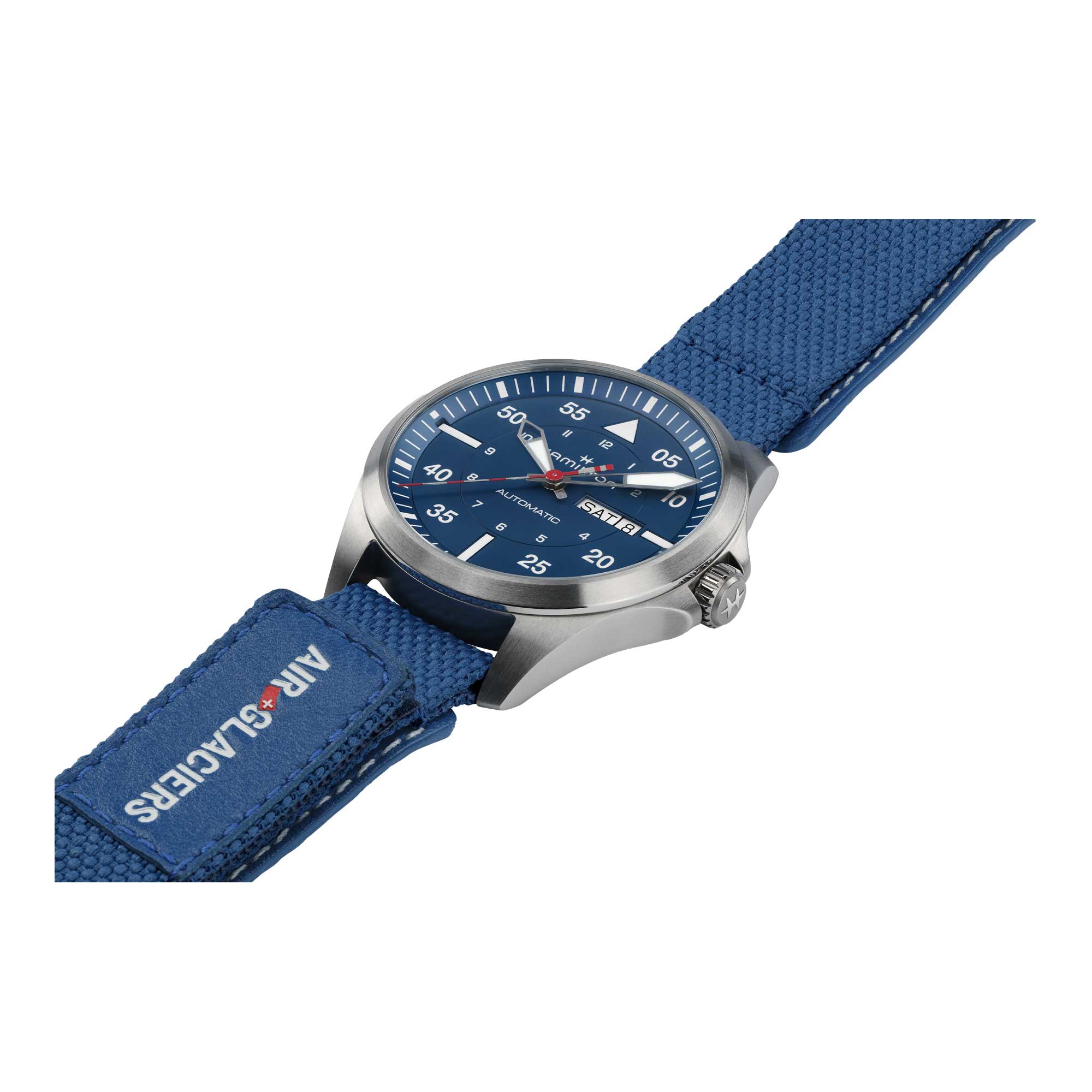 KHAKI AVIATION PILOT DAY DATE AUTO - AIR-GLACIERS EDITION - Image 3