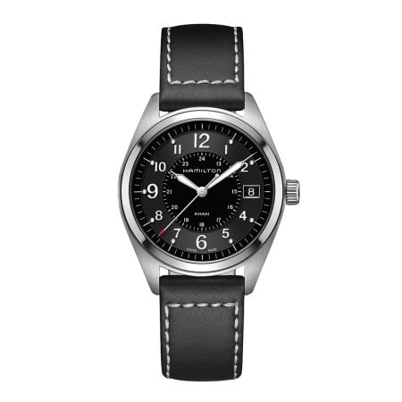 KHAKI FIELD QUARTZ QUADRANTE NERO AL QUARZO 40 MM