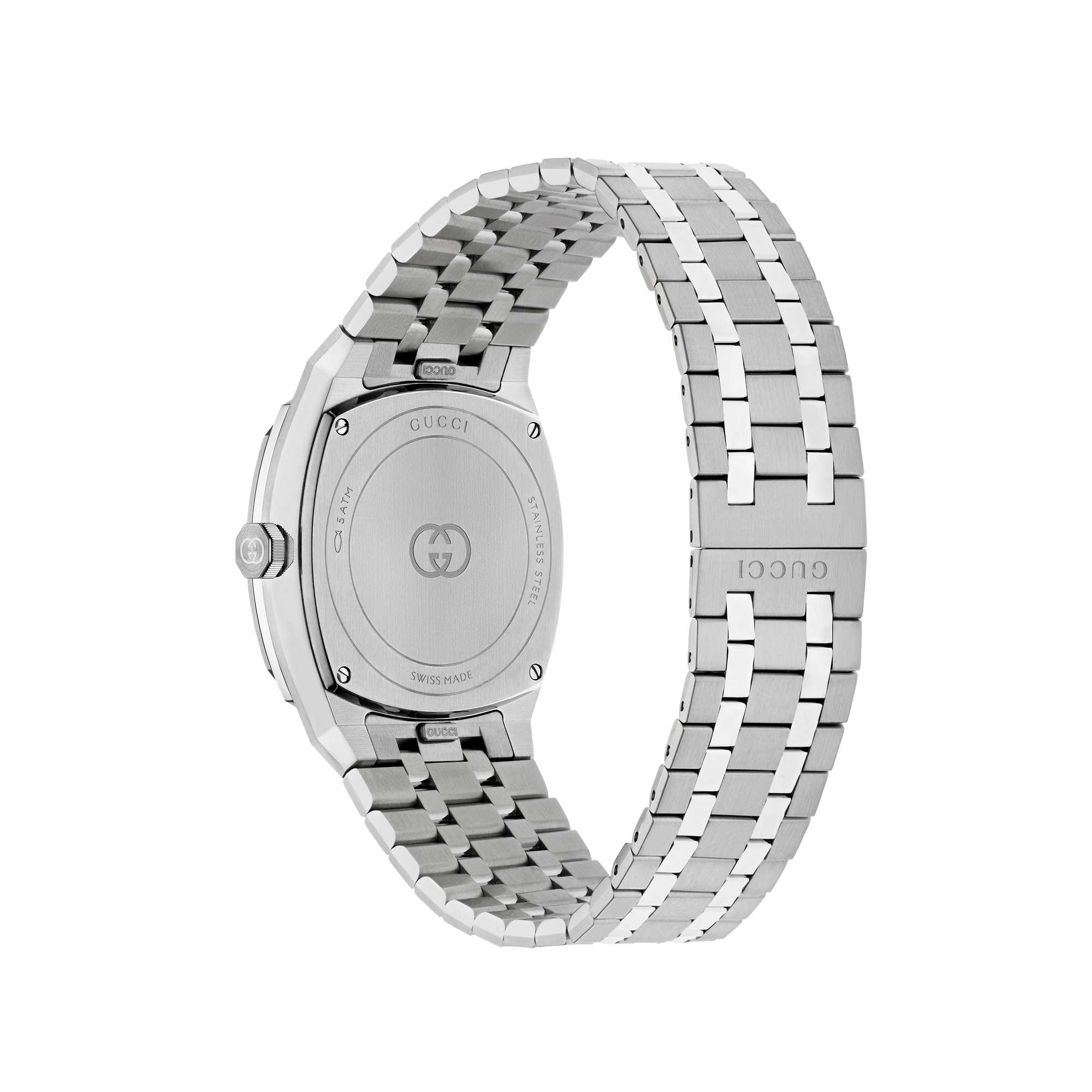 GUCCI WATCH 25H 36 MM BLACK DIAL AND STEEL CASE - Image 2