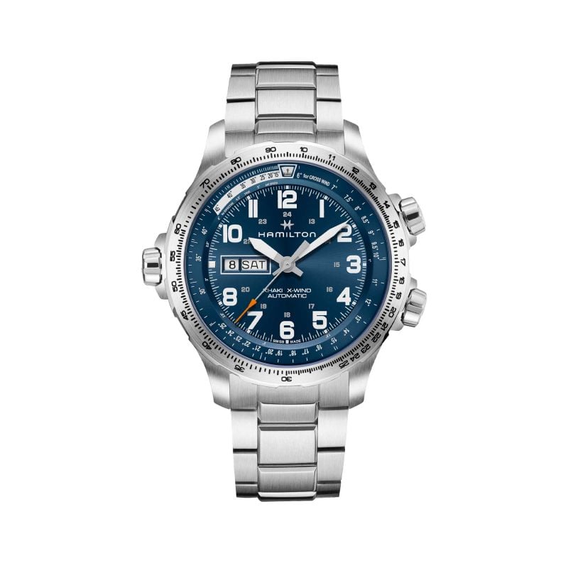 KHAKI AVIATION X-WIND DAY DATE AUTO 45MM