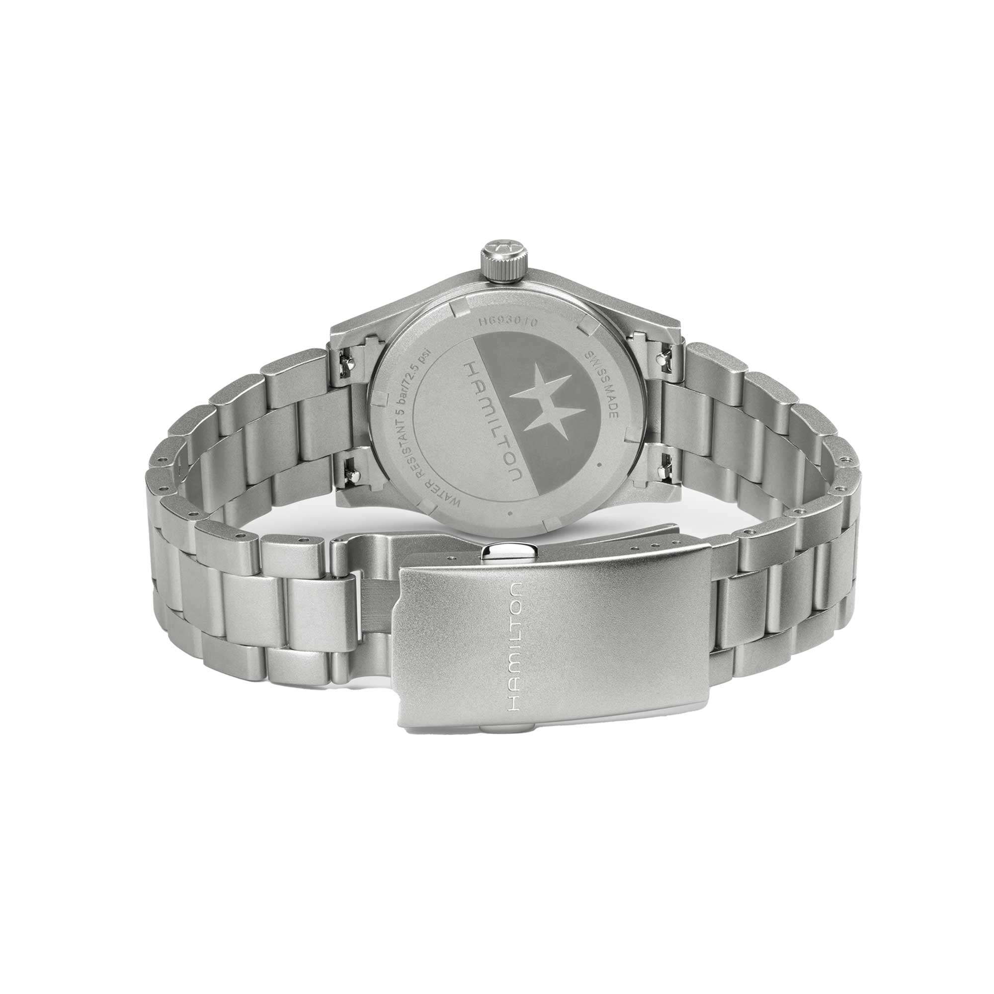 KHAKI FIELD QUARTZ 33 MM QUADRANTE NERO - immagine 2