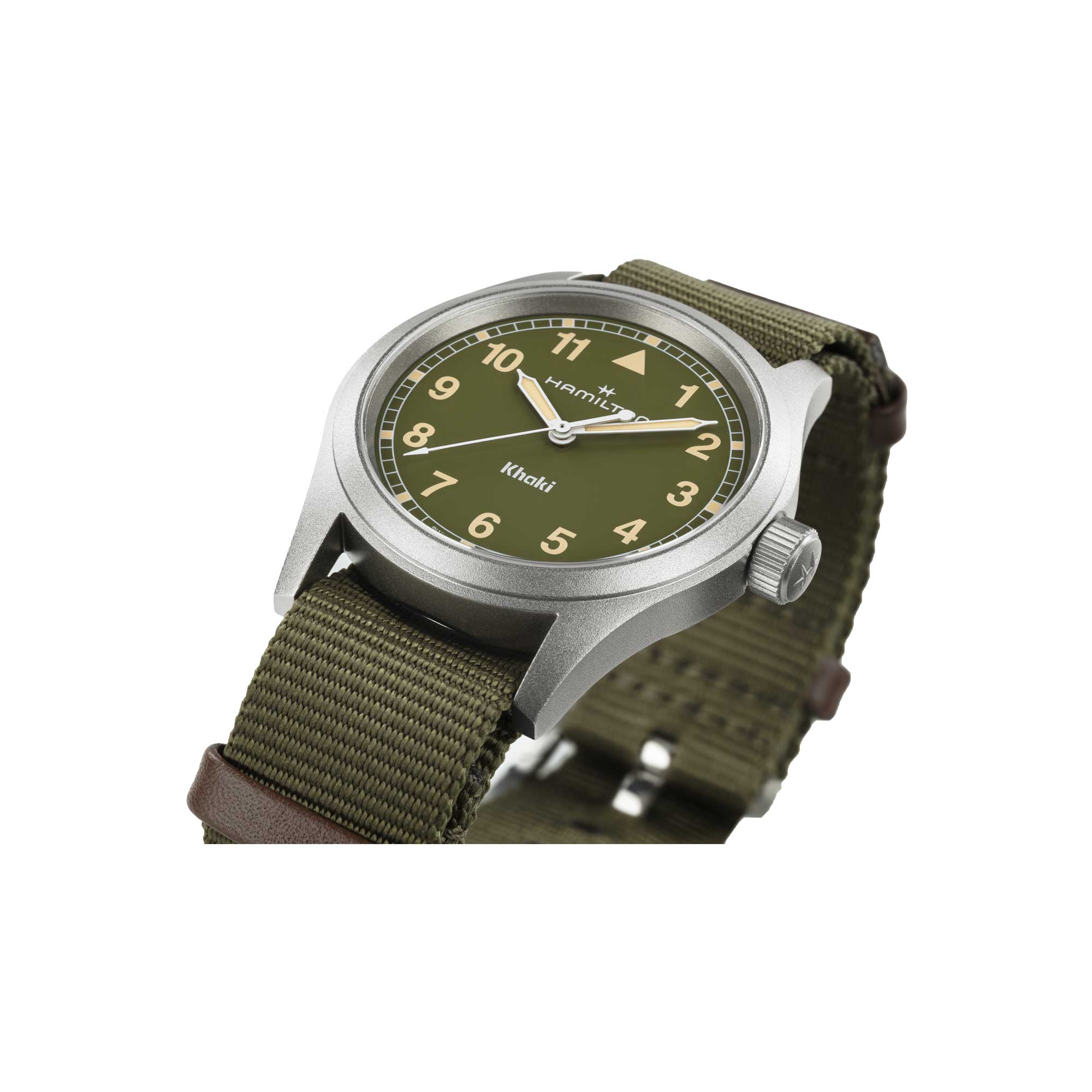 KHAKI FIELD QUARTZ 38 MM GREEN DIAL - Image 2