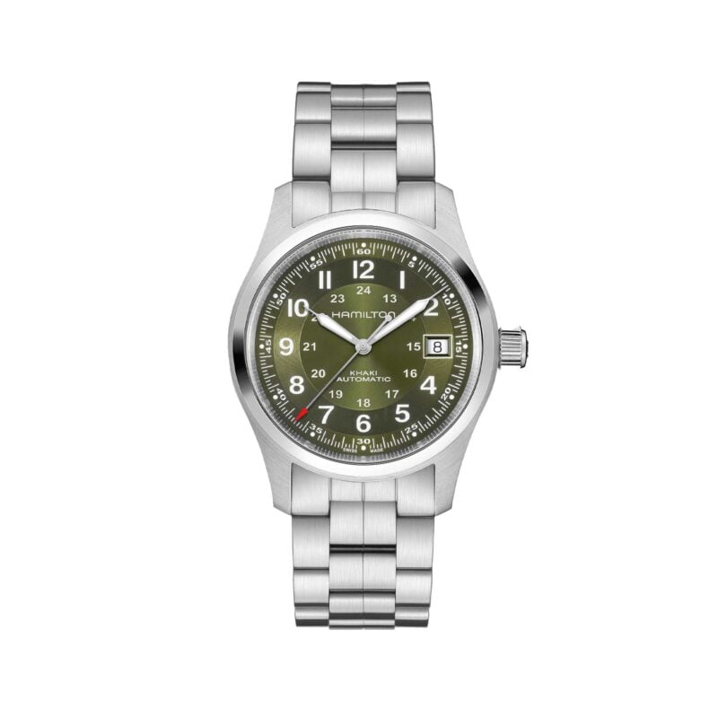 KHAKI FIELD AUTO 38 MM QUADRANTE VERDE