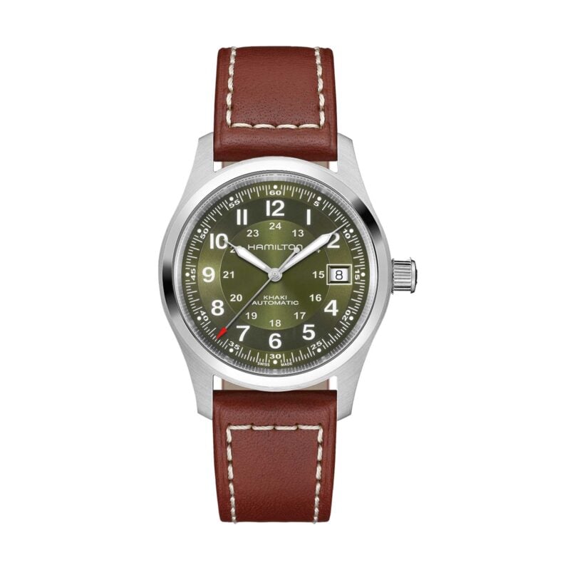 KHAKI FIELD AUTO 38 MM QUADRANTE VERDE