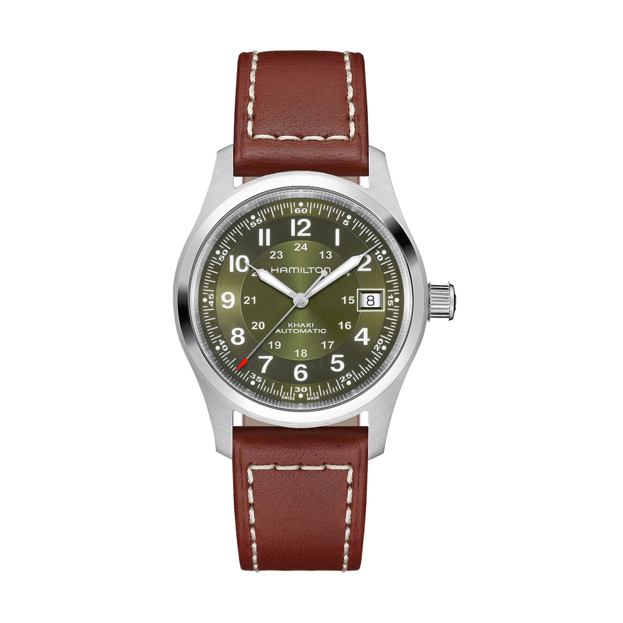 KHAKI FIELD AUTO 38 MM QUADRANTE VERDE