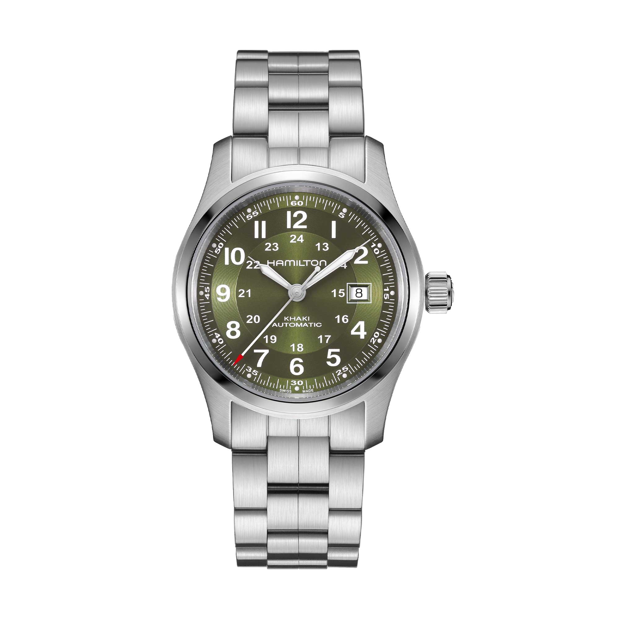 KHAKI FIELD AUTO 42 MM QUADRANTE VERDE