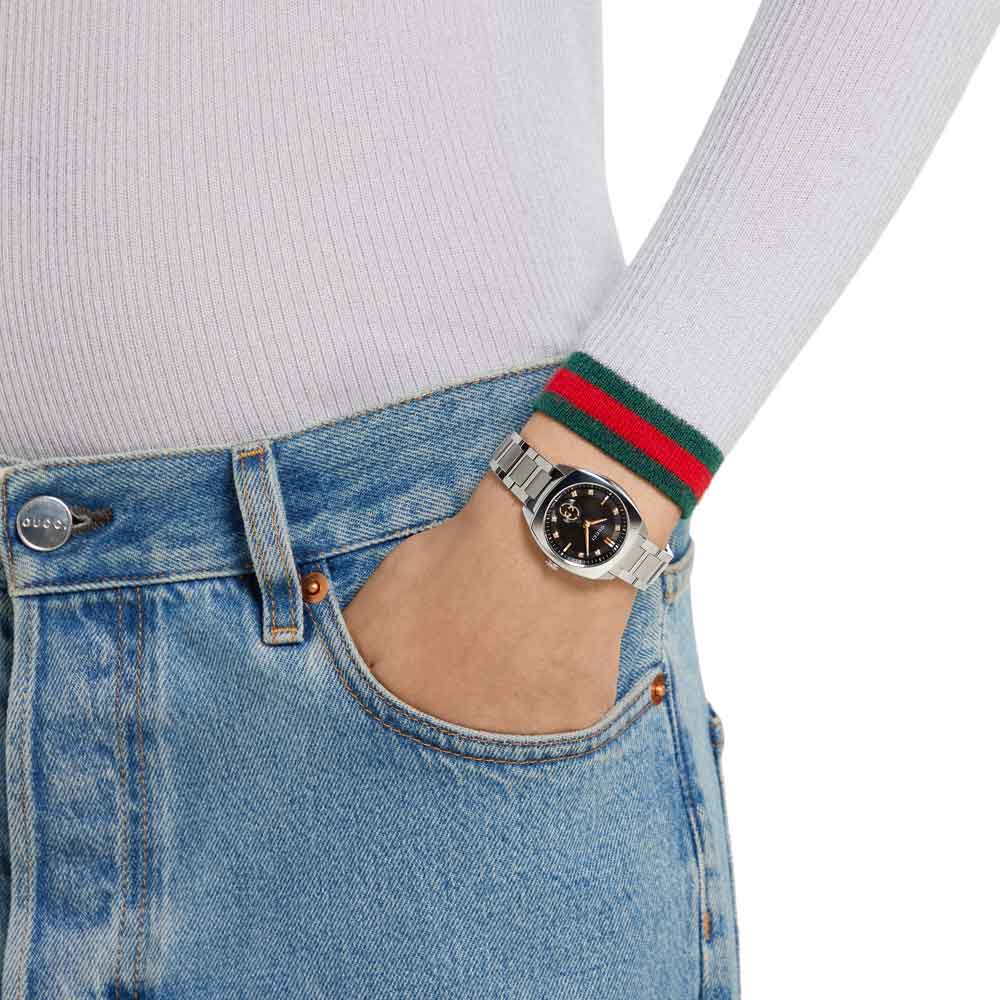 Orologio Interlocking 29 MM Quadrante nero - immagine 4