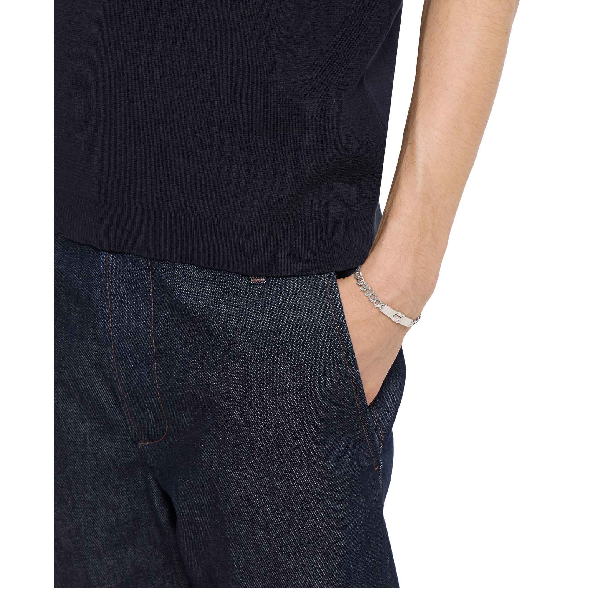 Bracciale a catena Gucci Interlocking Argento - immagine 3