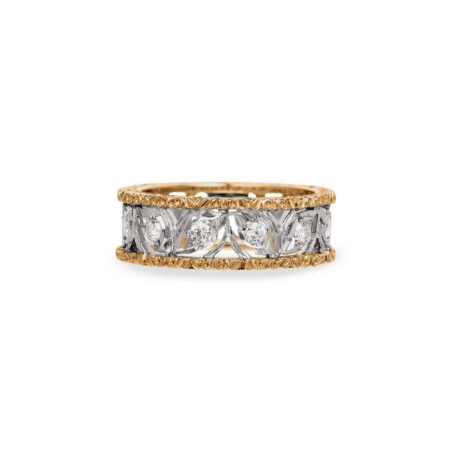 ETERNELLE RAMAGE ORO BIANCO E GIALLO DIAMANTI