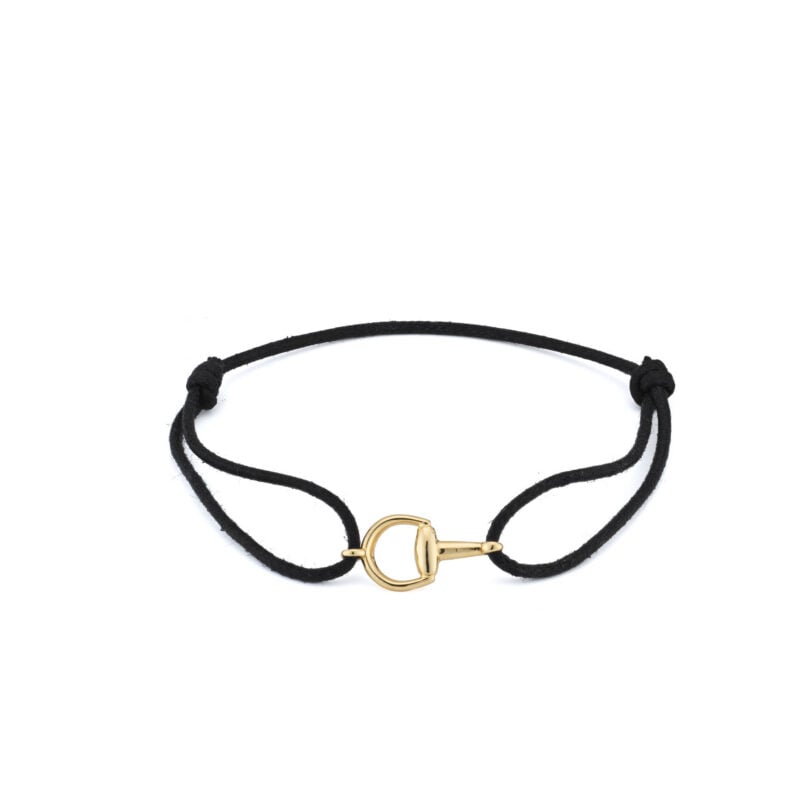 Bracciale Gucci Horsebit con ciondolo oro