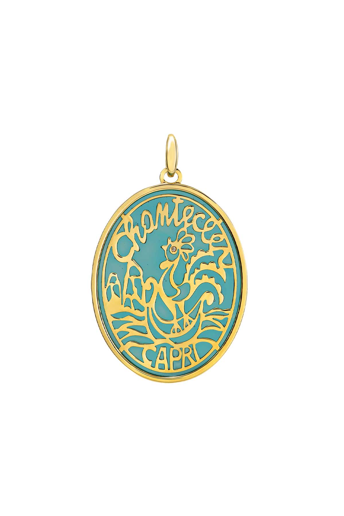 Ciondolo Logo Chantecler Oro