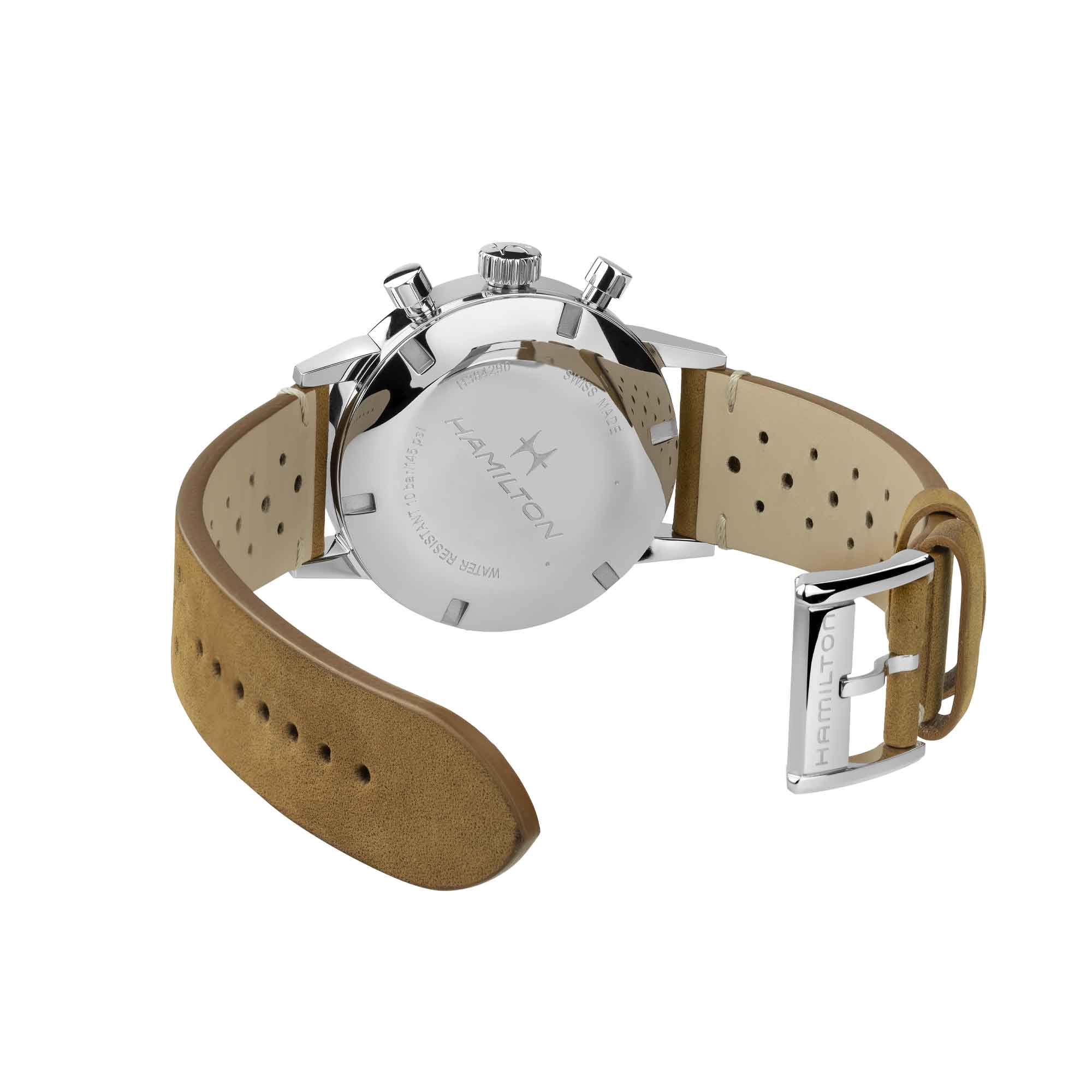 AMERICAN CLASSIC INTRA-MATIC CHRONOGRAPH H MECCANICO QUADRANTE BLU 40 MM - immagine 5