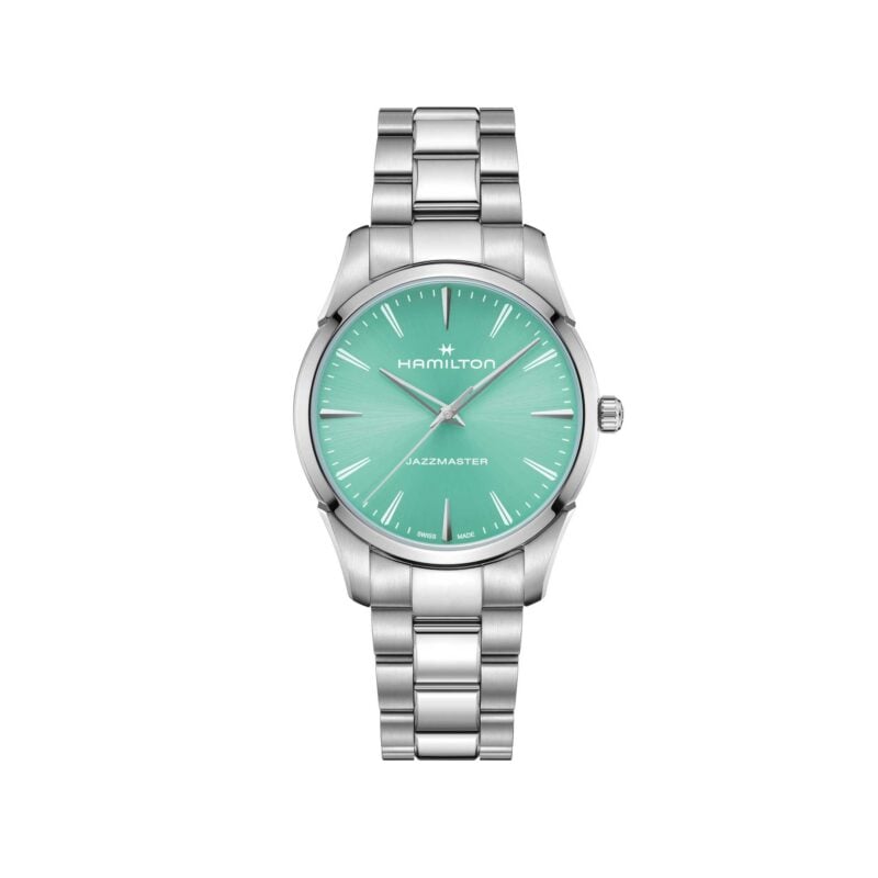 JAZZMASTER QUARTZ QUADRANTE BLU 40 MM