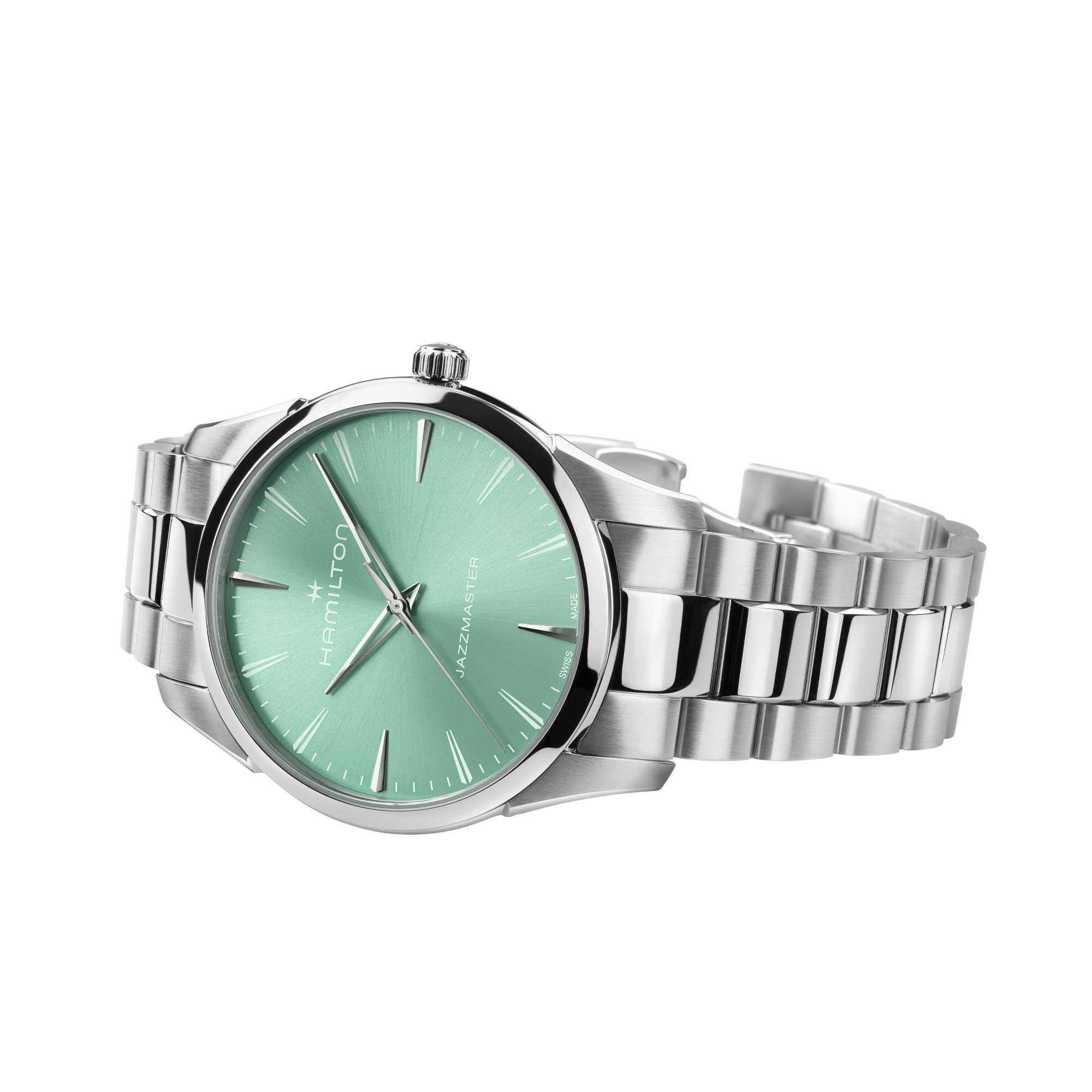 JAZZMASTER QUARTZ BLUE DIAL 40MM - Image 4