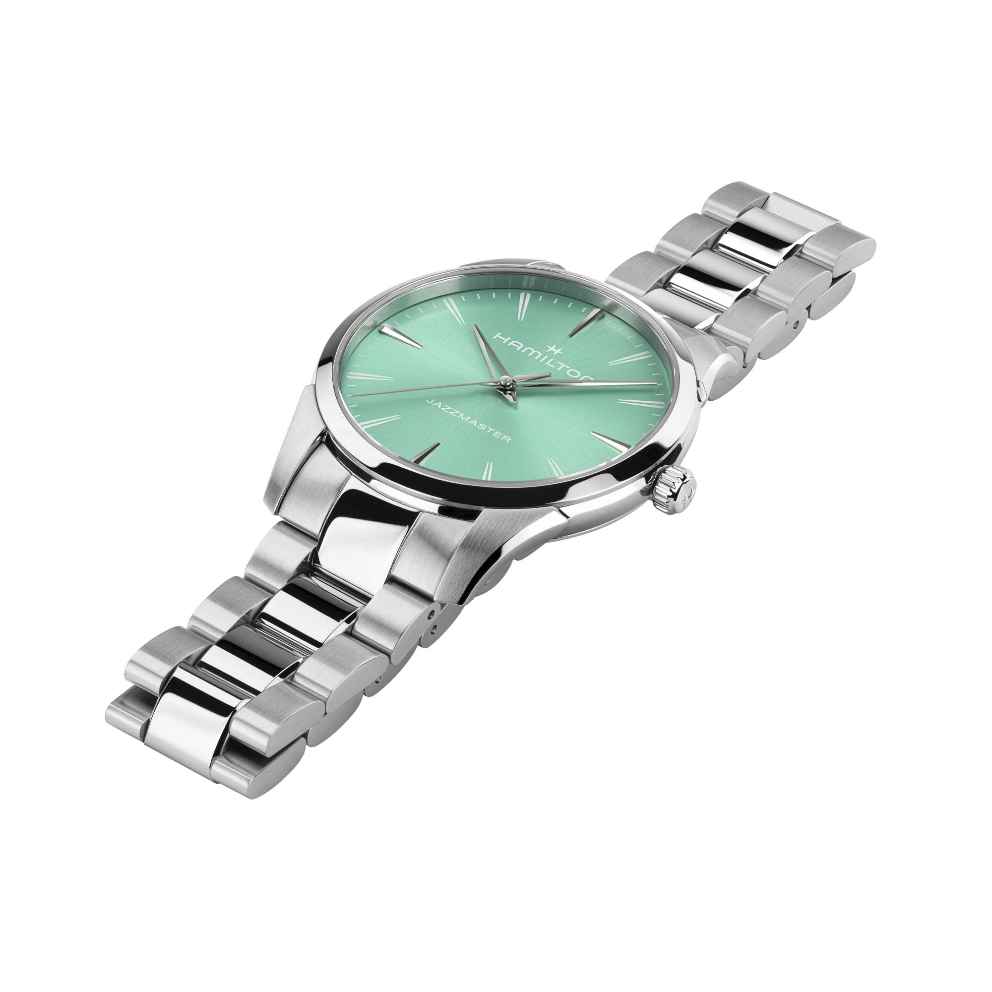 JAZZMASTER QUARTZ BLUE DIAL 40MM - Image 2