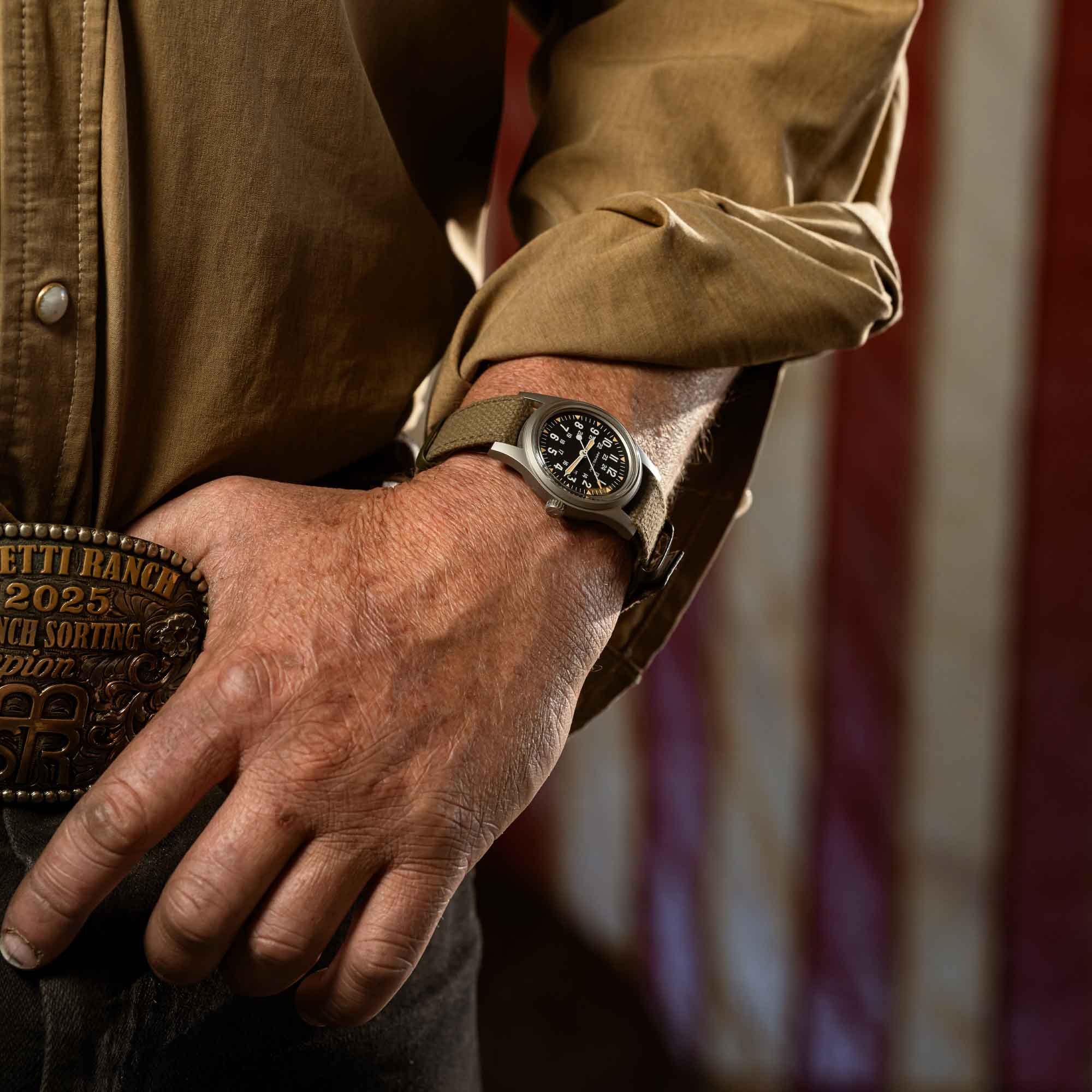 KHAKI FIELD MECHANICAL BLACK DIAL 36 MM - Image 5
