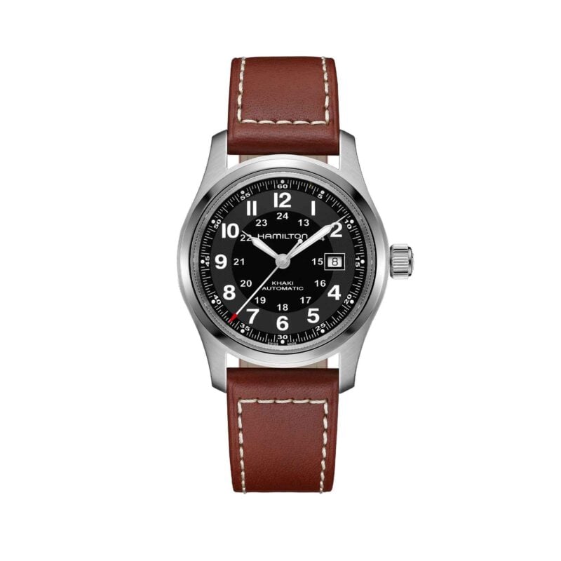 KHAKI FIELD AUTO QUADRANTE NERO