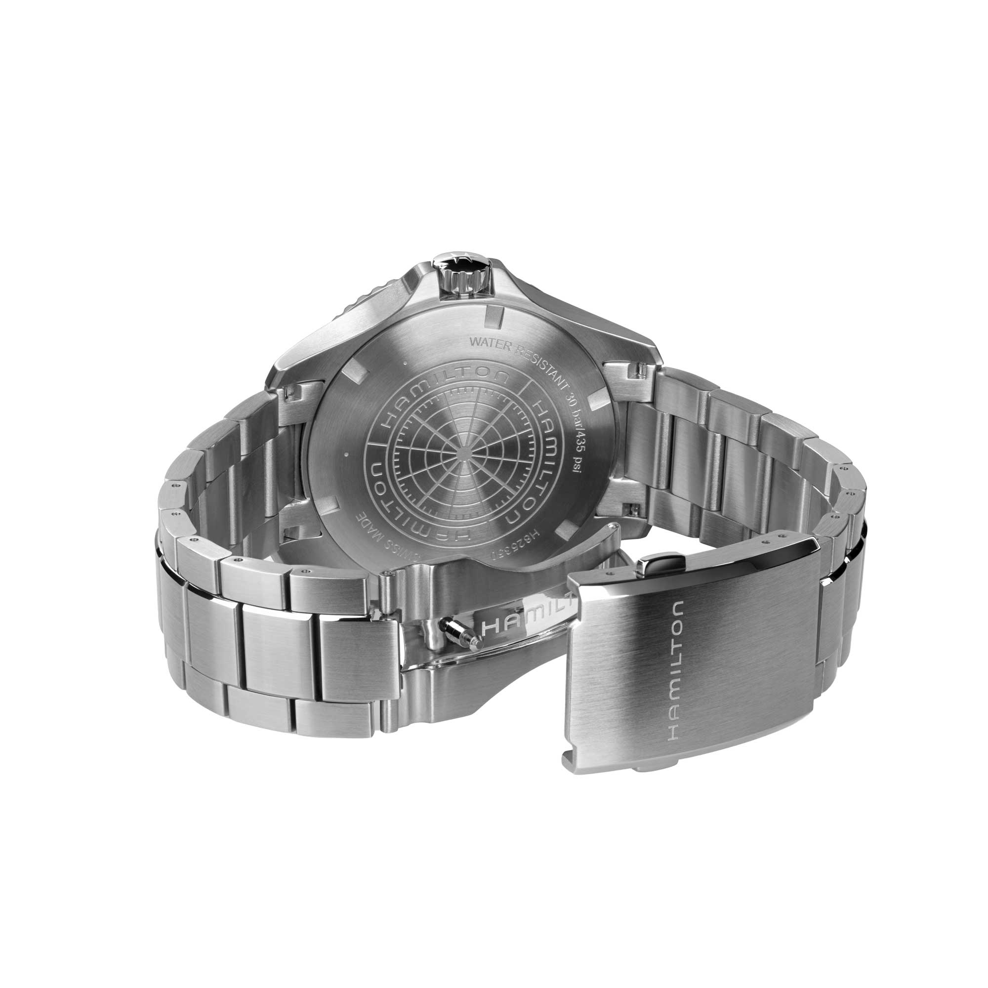KHAKI NAVY SCUBA AUTO GMT QUADRANTE BLU 43 MM - immagine 2