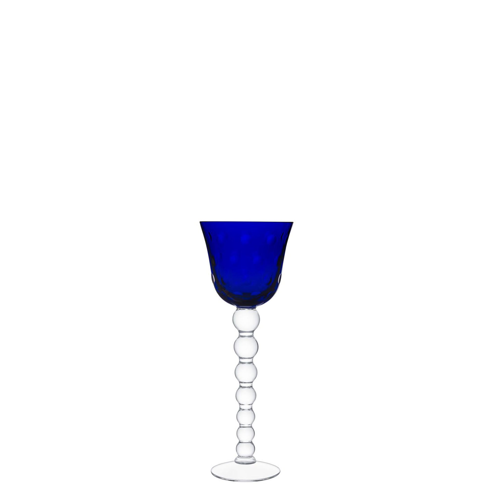 BICCHIERE BUBBLES BLU SCURO